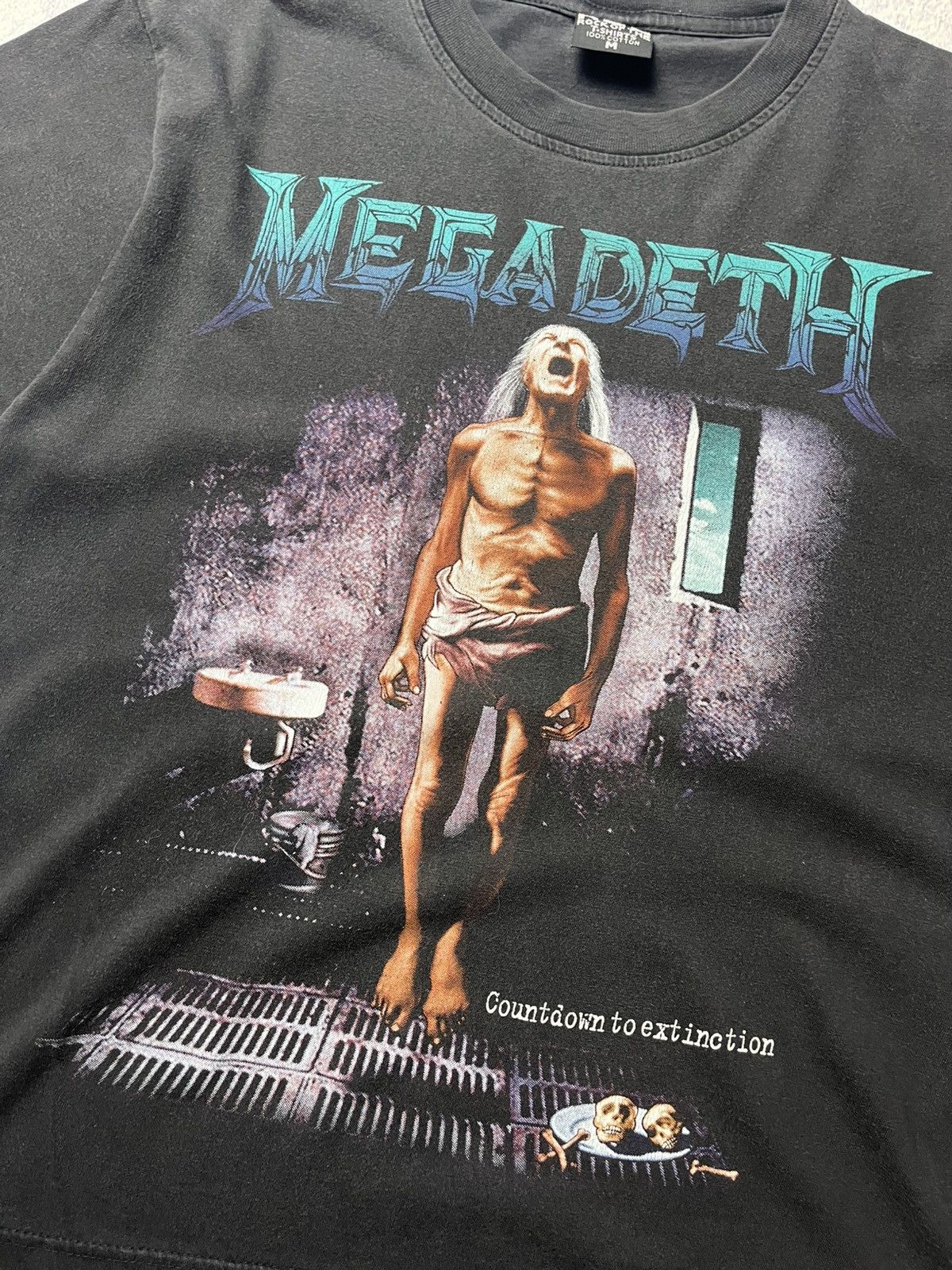 Band Tees Vintage Megadeth T-Shirt Single Stitch Reprint Moder Y2K Size US M / EU 48-50 / 2 - 12 Thumbnail