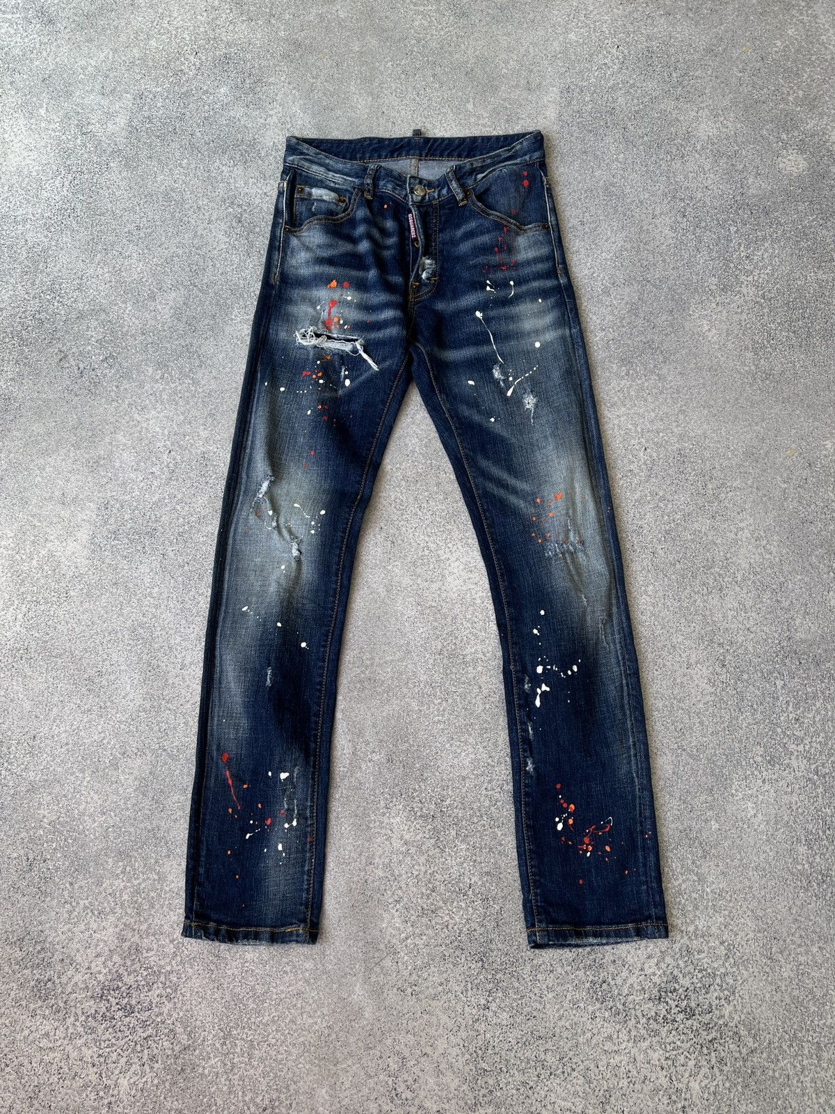 Dsquared2 × Vintage Vintage Dsquared2 Luxury skinny Jeans 44 size ( IT) Size US 32 / EU 48 - 1 Thumbnail