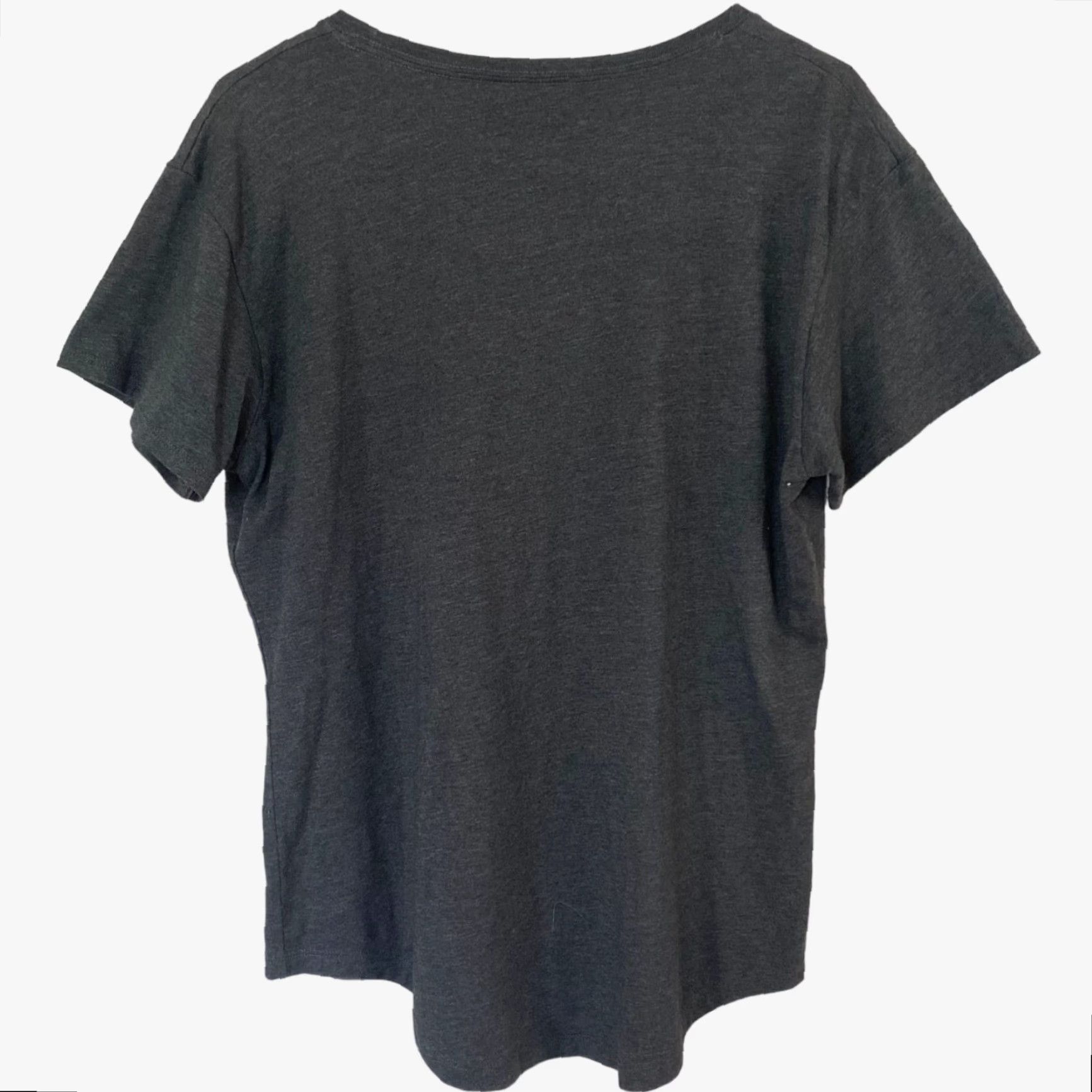 Ariat VINTAGE Ariat Cow Gal Graphic T Shirt Charcoal Gray Short Sleeve Womens Large L Woman T-Shirt Gray Cotton Blend Short Sleeve Gal Graphic Size L / US 10 / IT 46 - 3 Thumbnail