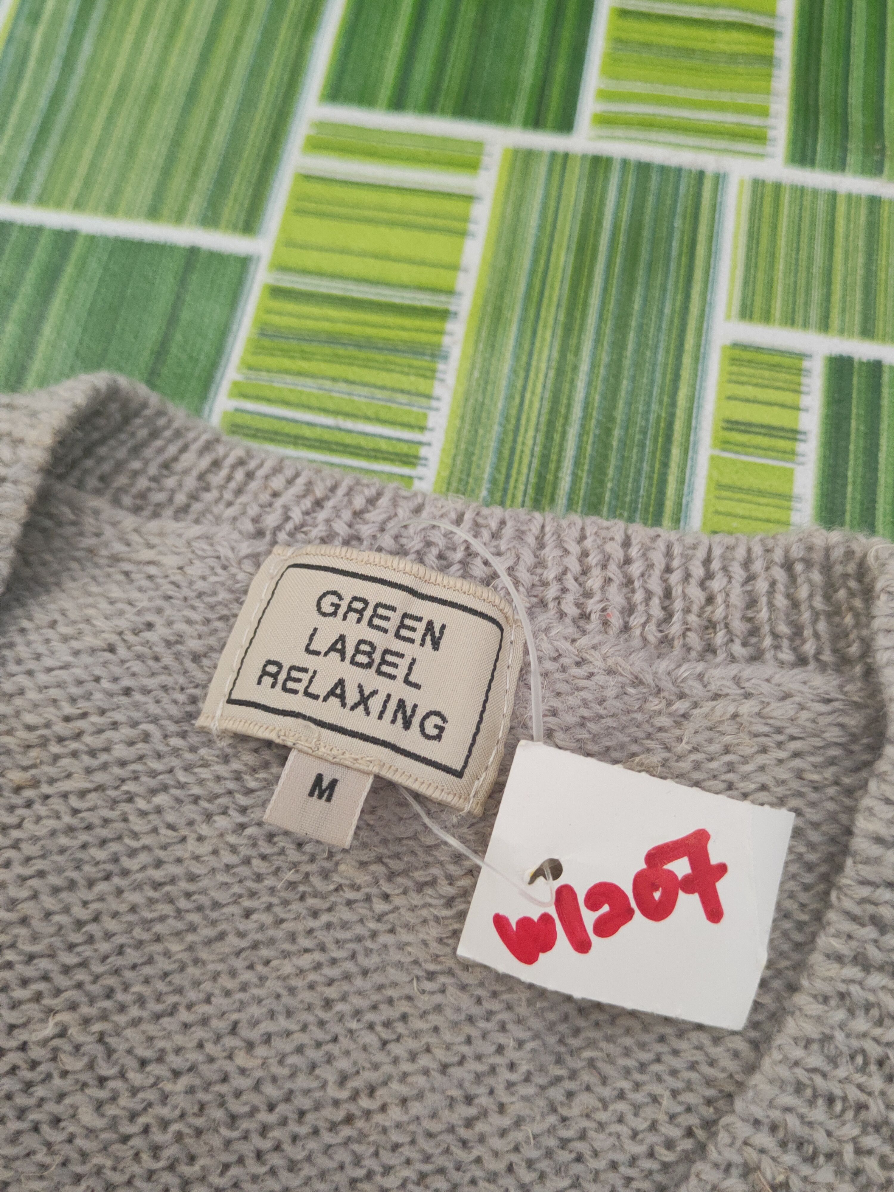 Homespun Knitwear Green Label Relaxing Gray Knitwear Sweatshirts #W1207 Size M / US 6-8 / IT 42-44 - 11 Thumbnail