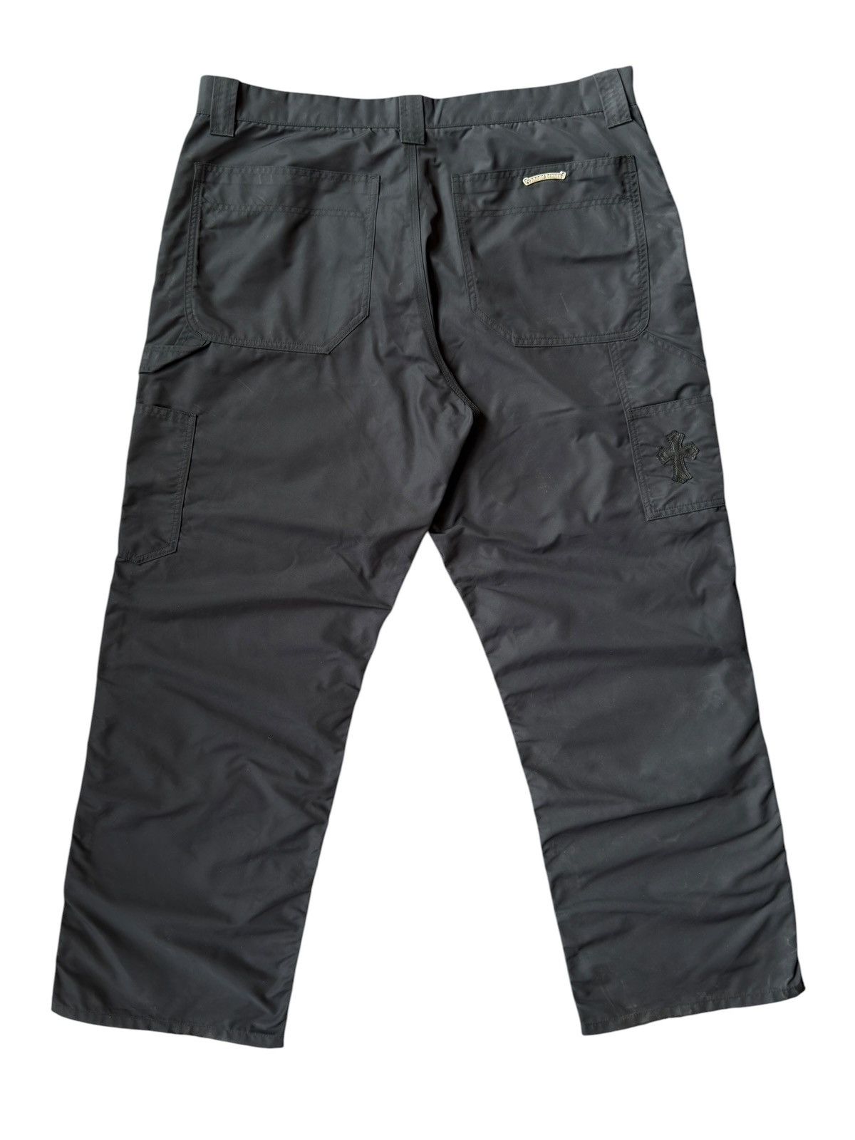 Chrome Hearts Chrome Hearts Nylon/Leather Double Knee Carpenter Pant Black Size US 36 / EU 52 - 2 Thumbnail