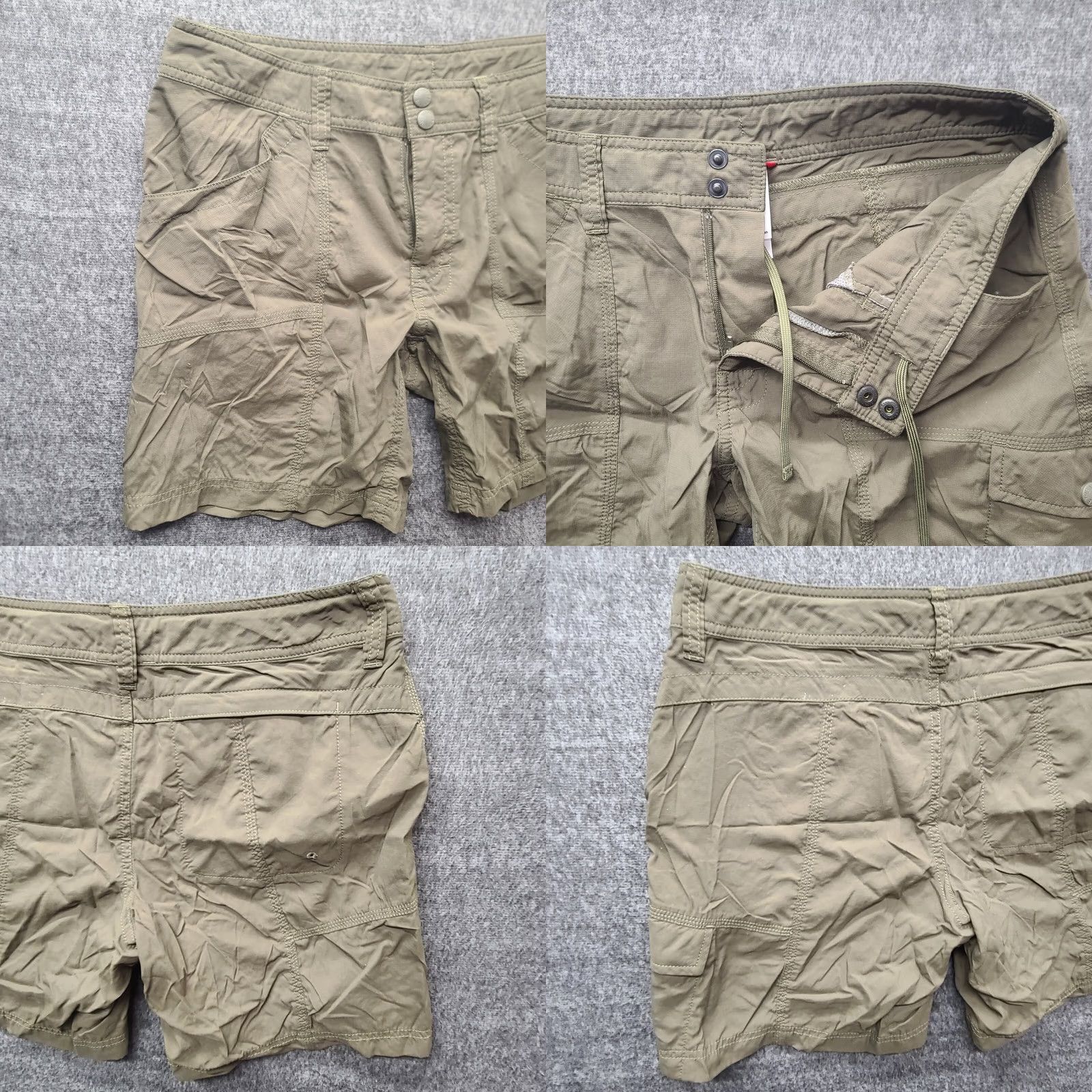The North Face The North Face Cargo Shorts Mens Relaxed 8 6" Inseam Green Nylon Cargo Pocket Outdoor Hiking Size 30" / US 8 / IT 44 - 8 Thumbnail