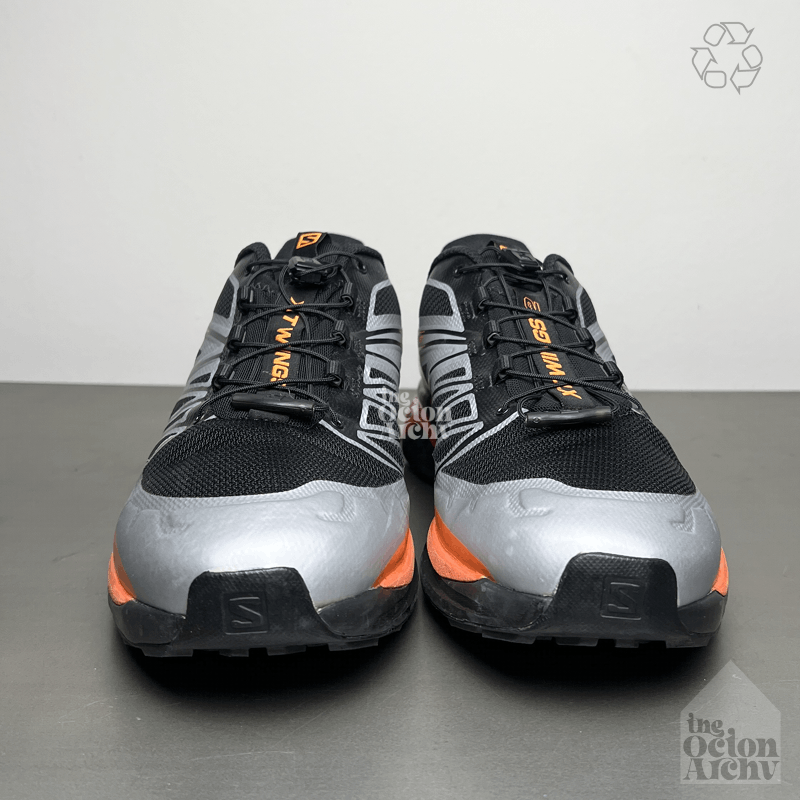 Salomon Salmon XT-Wings 2 'Black Silver Vibrant Orange' Size US 12 / EU 45 - 3 Thumbnail