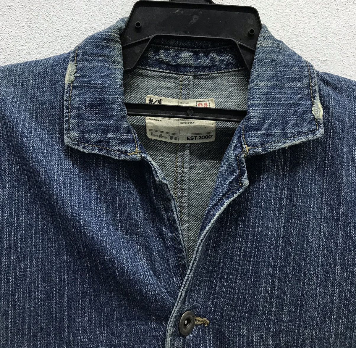 Japanese Brand × Vintage Vintage Japanese Brand Denim Jacket Size US L / EU 52-54 / 3 - 3 Thumbnail