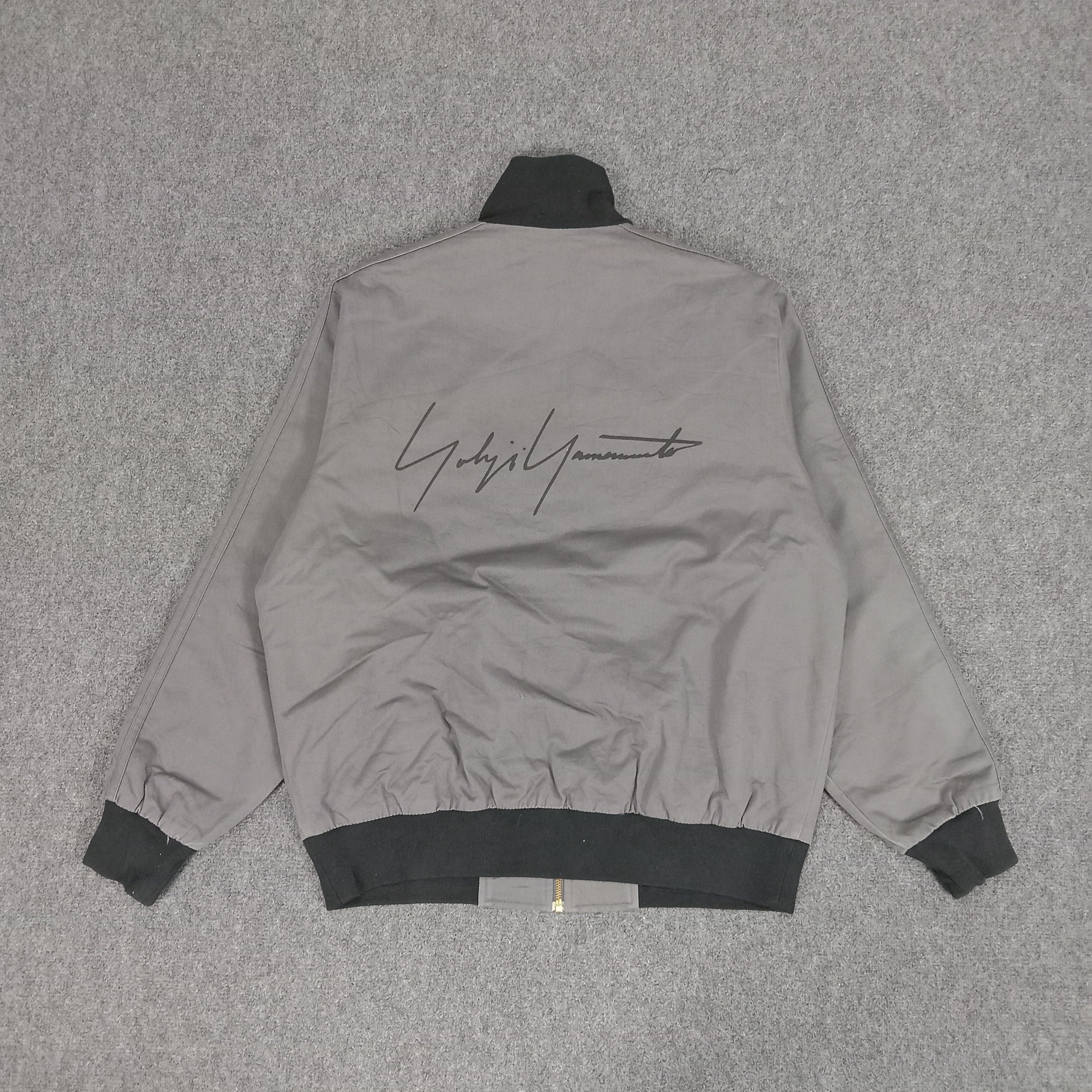 Adidas × Vintage Adidas X Custom Yohji Yamamoto Japanese Brand Jacket Size US L / EU 52-54 / 3 - 1 Thumbnail