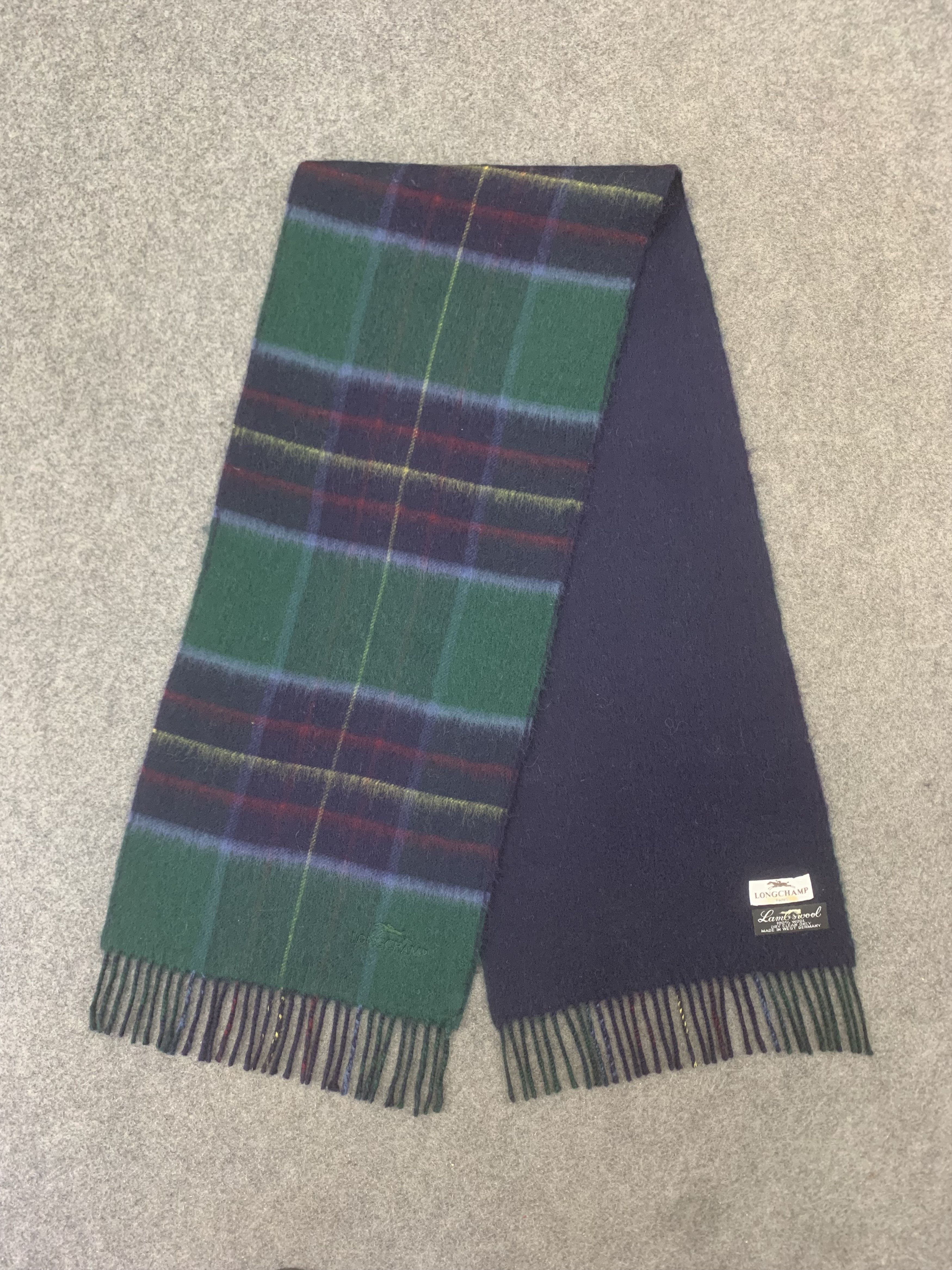 Longchamp Longchamp Scarf Wool Muffler Neck Wrap BL9141 Size ONE SIZE - 3 Thumbnail