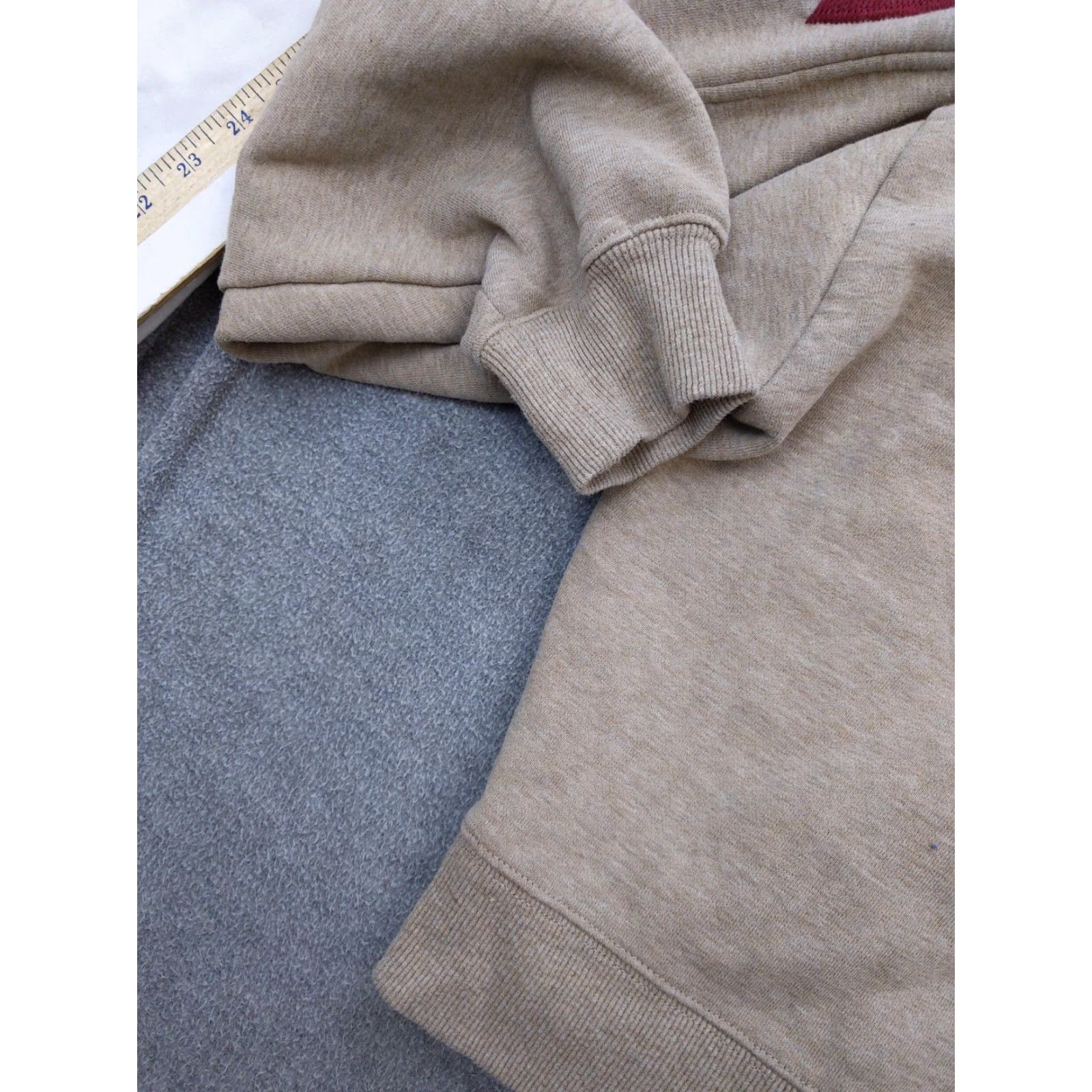 Ariat Ariat Western Sweatshirt Womens XL Beige Fleece Lined Embroidered Pullover Top Size XL / US 12-14 / IT 48-50 - 4 Thumbnail