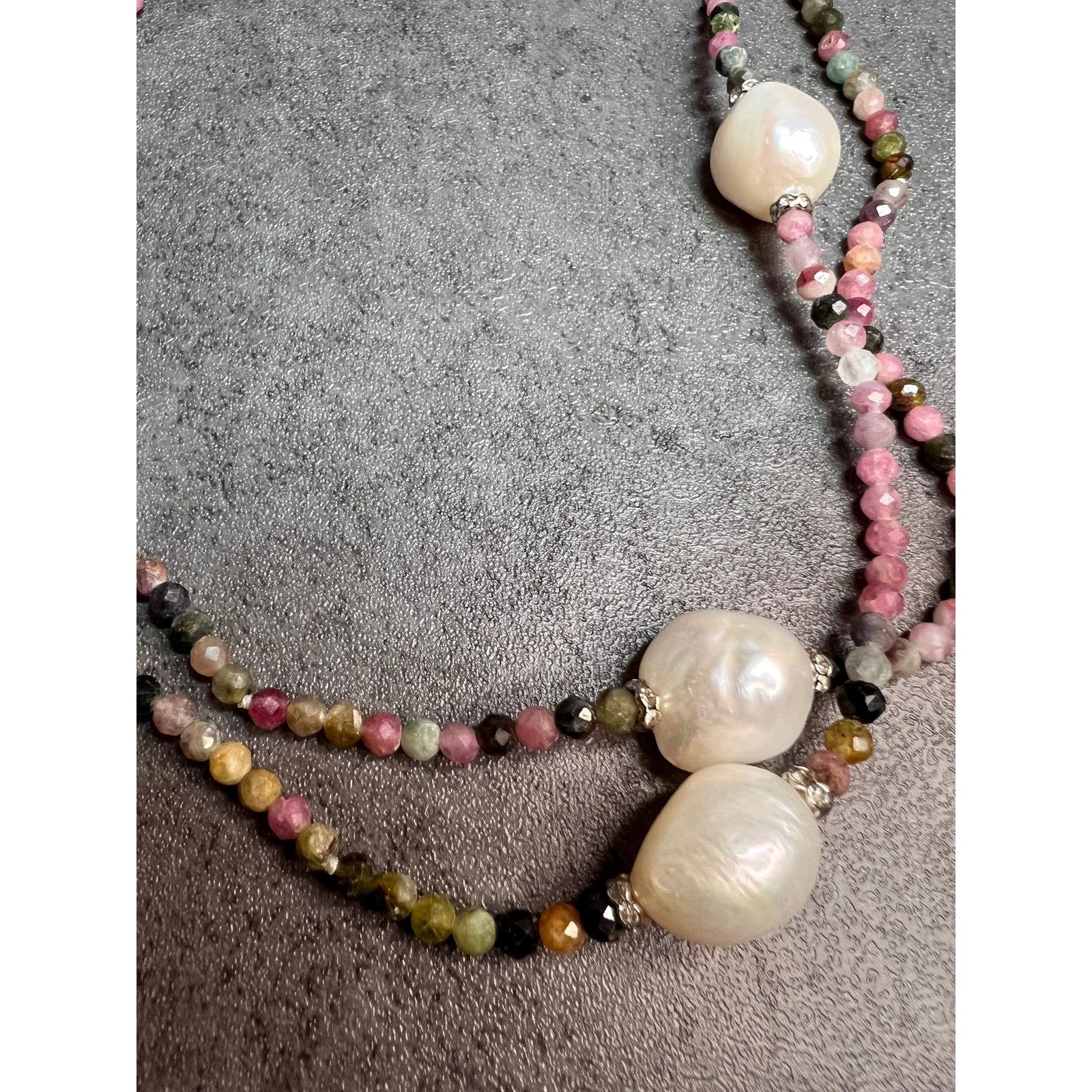 Other Lucas Lameth tourmaline and pearl long necklace Size ONE SIZE - 3 Thumbnail