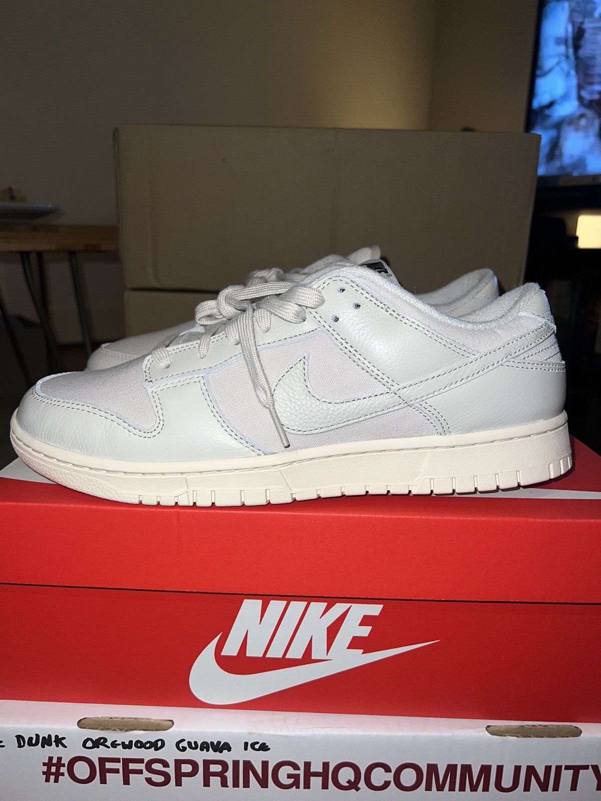 Nike Nike Dunk Low Reto Premium Light Orewood Brown Guava Ice Size US 10.5 / EU 43-44 - 1 Thumbnail