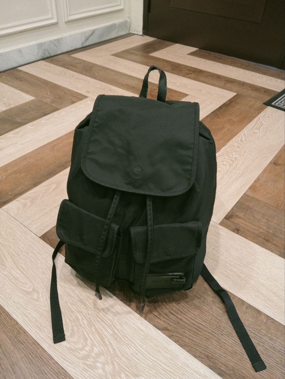 agnes b. AGNES B. VOYAGE BLACK BACKPACK Size ONE SIZE - 3 Thumbnail
