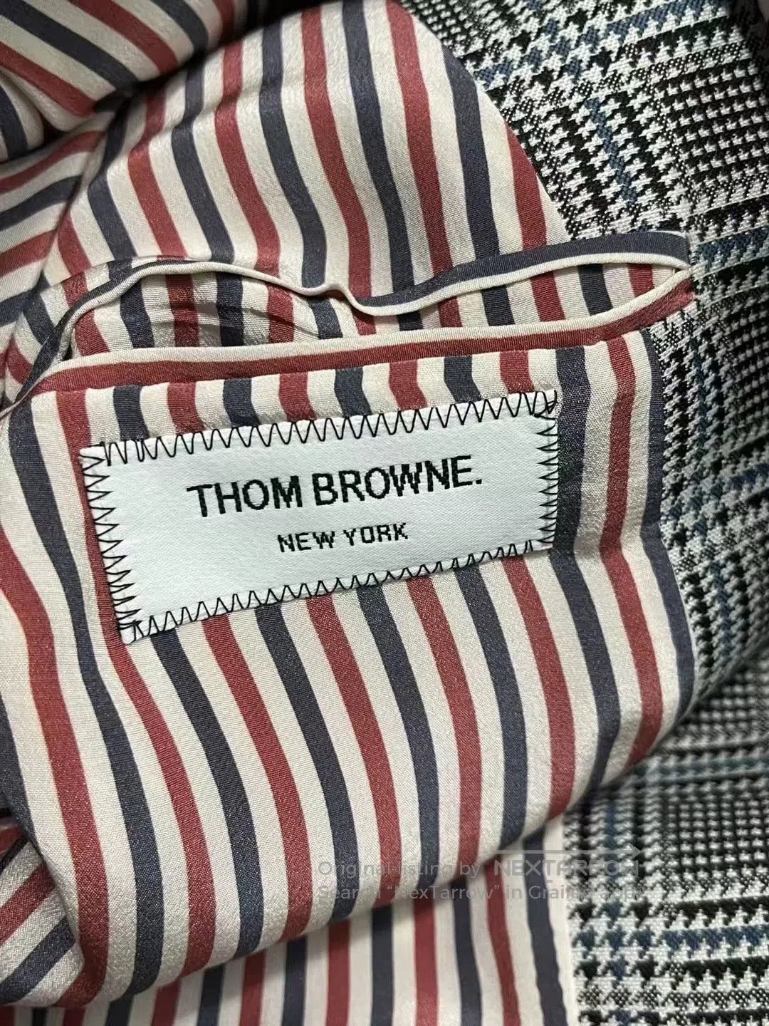 Thom Browne Thom Browne Paneled Plaid Blazer. Size US S / EU 44-46 / 1 - 4 Thumbnail