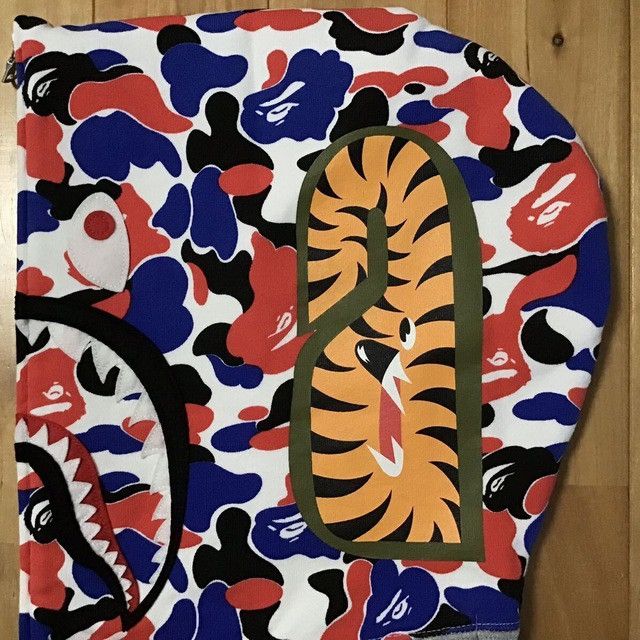 Bape × Nigo 2011 🔥London color camo🔥 BAPE Shark full zip hoodie NIGO APE Size US S / EU 44-46 / 1 - 4 Thumbnail