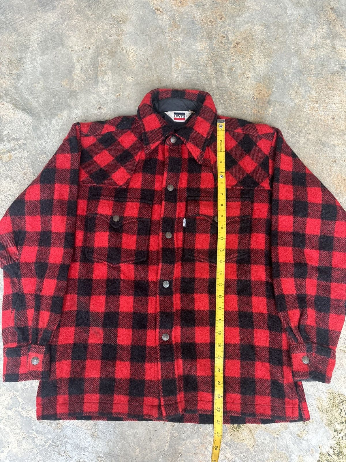 Levi's Vintage Clothing Vintage Levis 80s Flanel Shirt Size US M / EU 48-50 / 2 - 11 Thumbnail