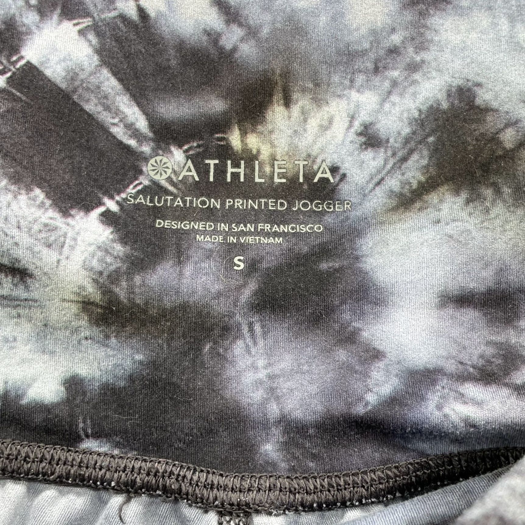 Athleta Athleta Salutation Printed Jogger Women Small Tie Dye Boho Athleisure Travel Gym Size 28" / US 6 / IT 42 - 7 Thumbnail