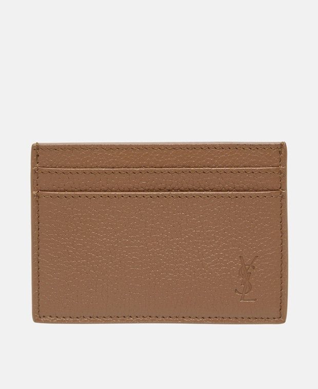 Saint Laurent Paris Leather card holder Size ONE SIZE - 1 Thumbnail