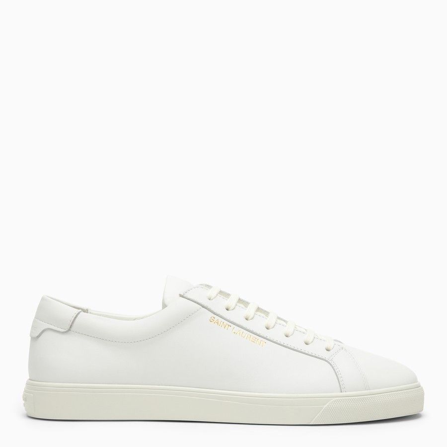 o1d2blof0524 Leather Trainers in White