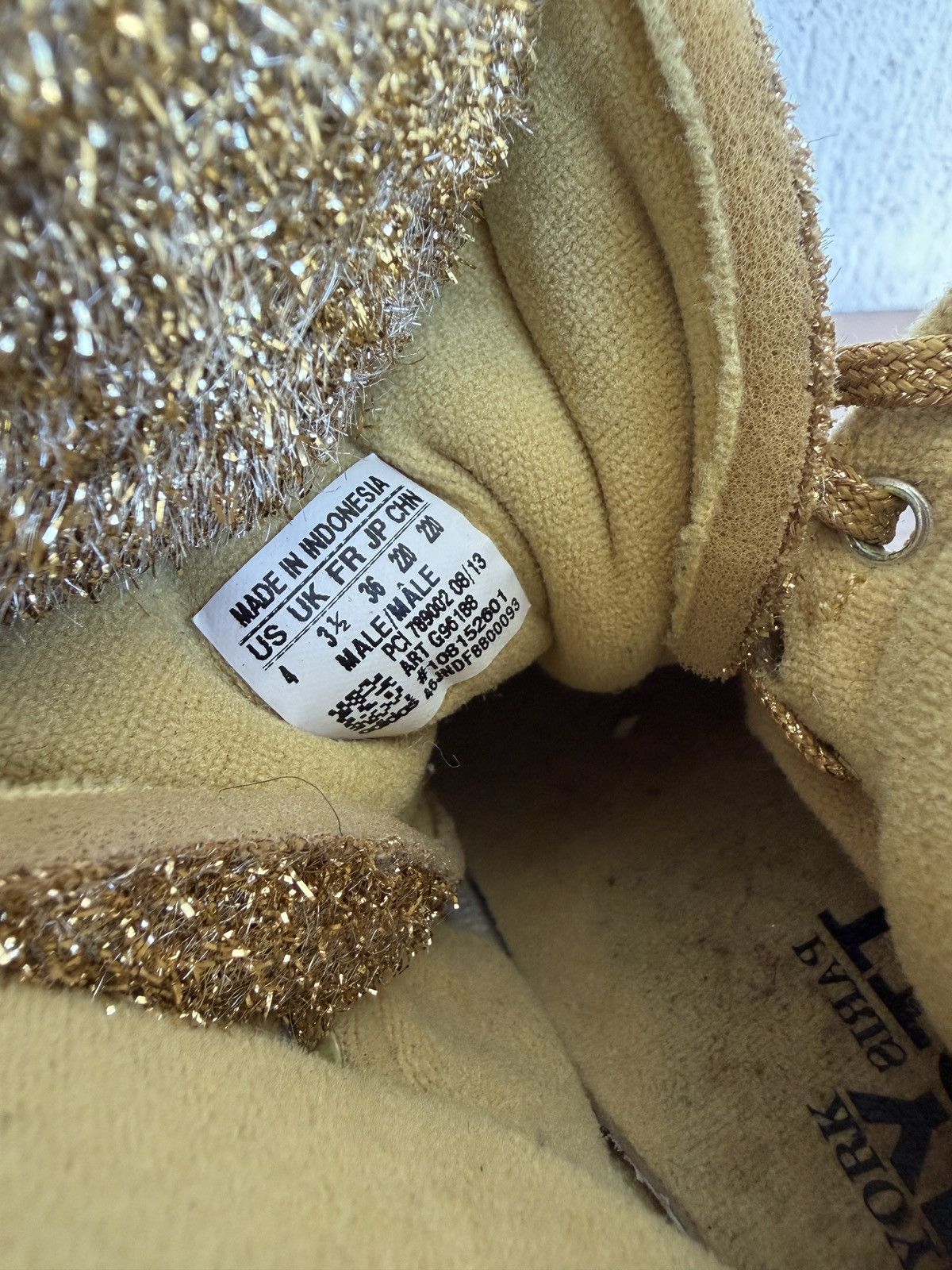 Adidas × Jeremy Scott Teddy bear glitter sneakers Size US 6 / IT 36 - 8 Thumbnail