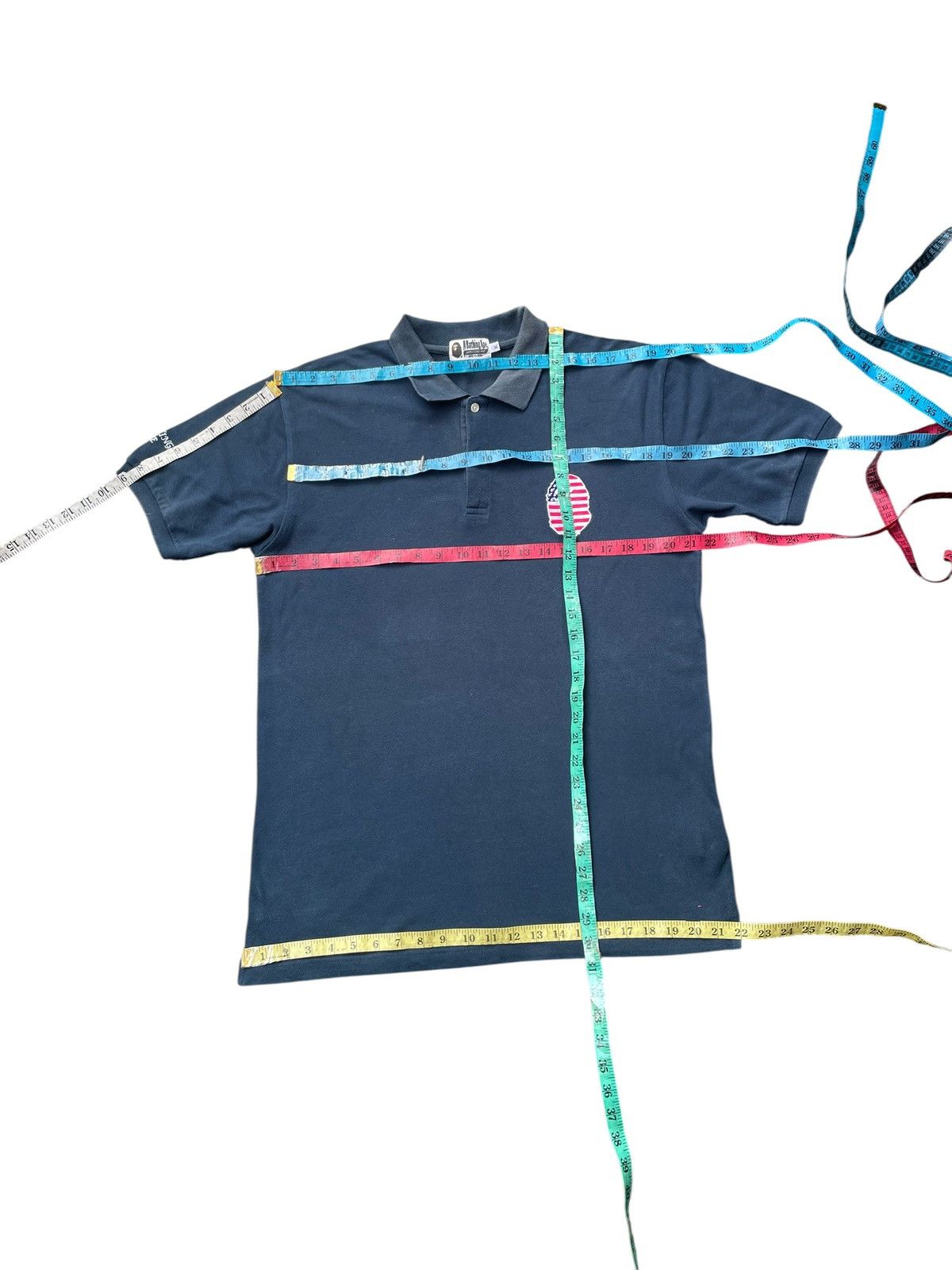 Bape Vintage Bape Polo Tshirt Size US L / EU 52-54 / 3 - 9 Thumbnail