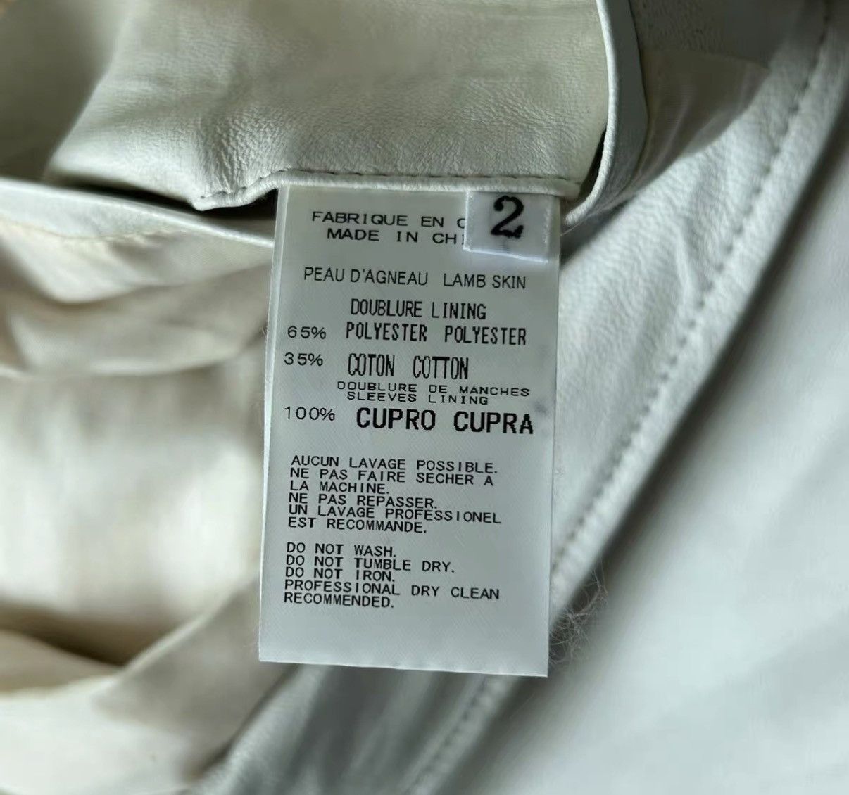 Yohji Yamamoto Yohji Yamamoto 10ss Bankrupt Era Sheepskin Blazer K4 Size US M / EU 48-50 / 2 - 8 Thumbnail