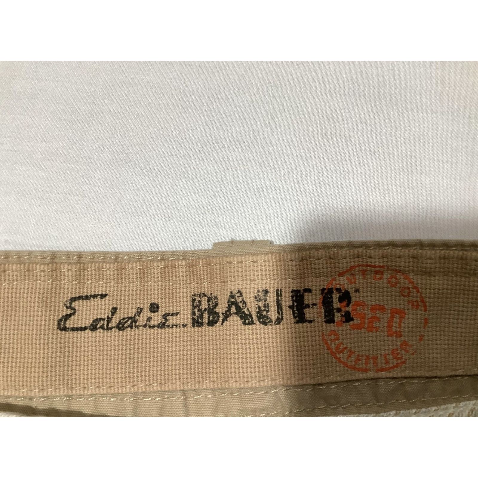 Eddie Bauer VINTAGE Eddie Bauer PANTS Mens 38x29 Khaki Cargo Hiking Zip Pockets Outfitter Outdoors Size US 38 / EU 54 - 6 Thumbnail