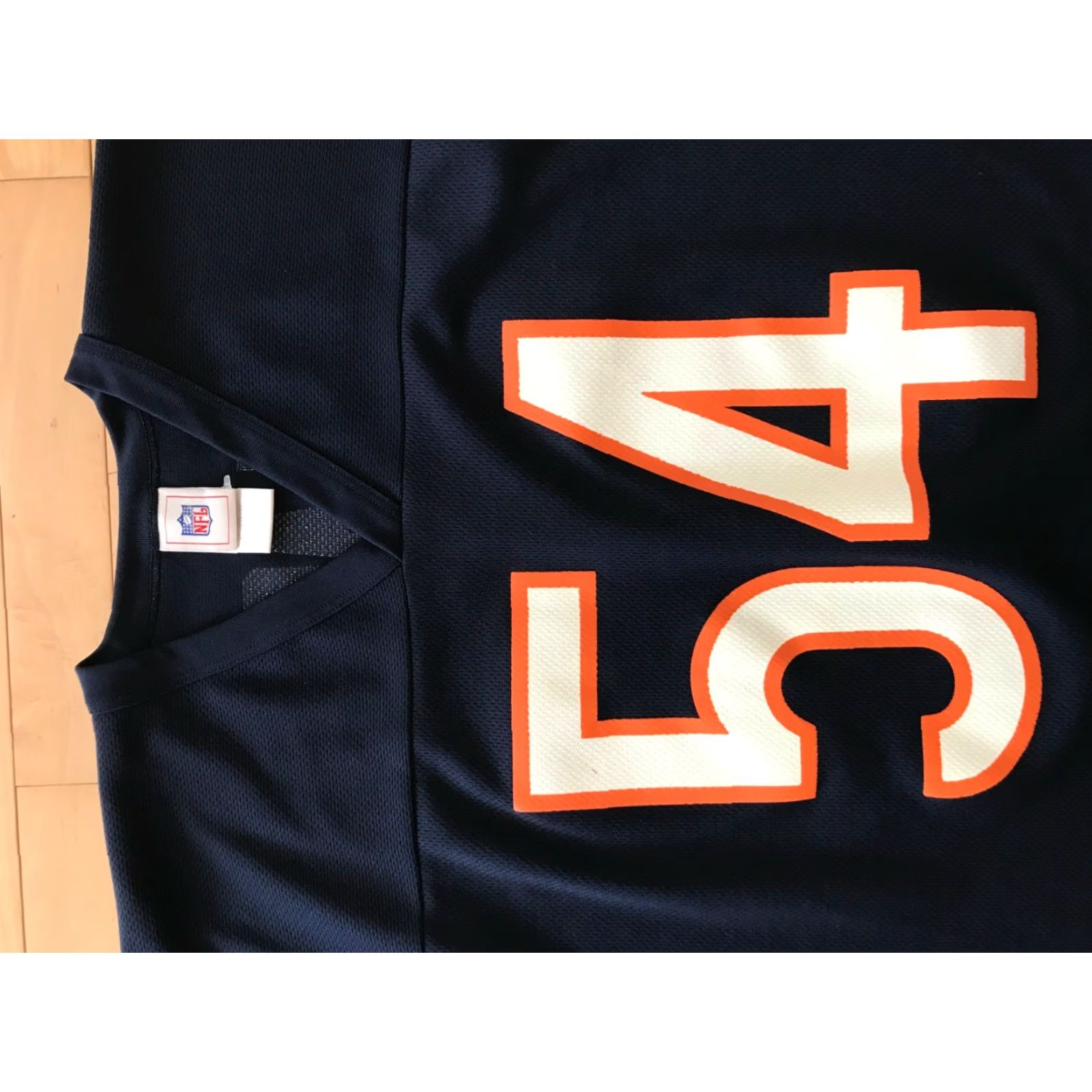 Reebok VINTAGE? Brian Urlacher #54 Chicago Bears On Field Jersey Men's XL Blue Size US XL / EU 56 / 4 - 3 Thumbnail