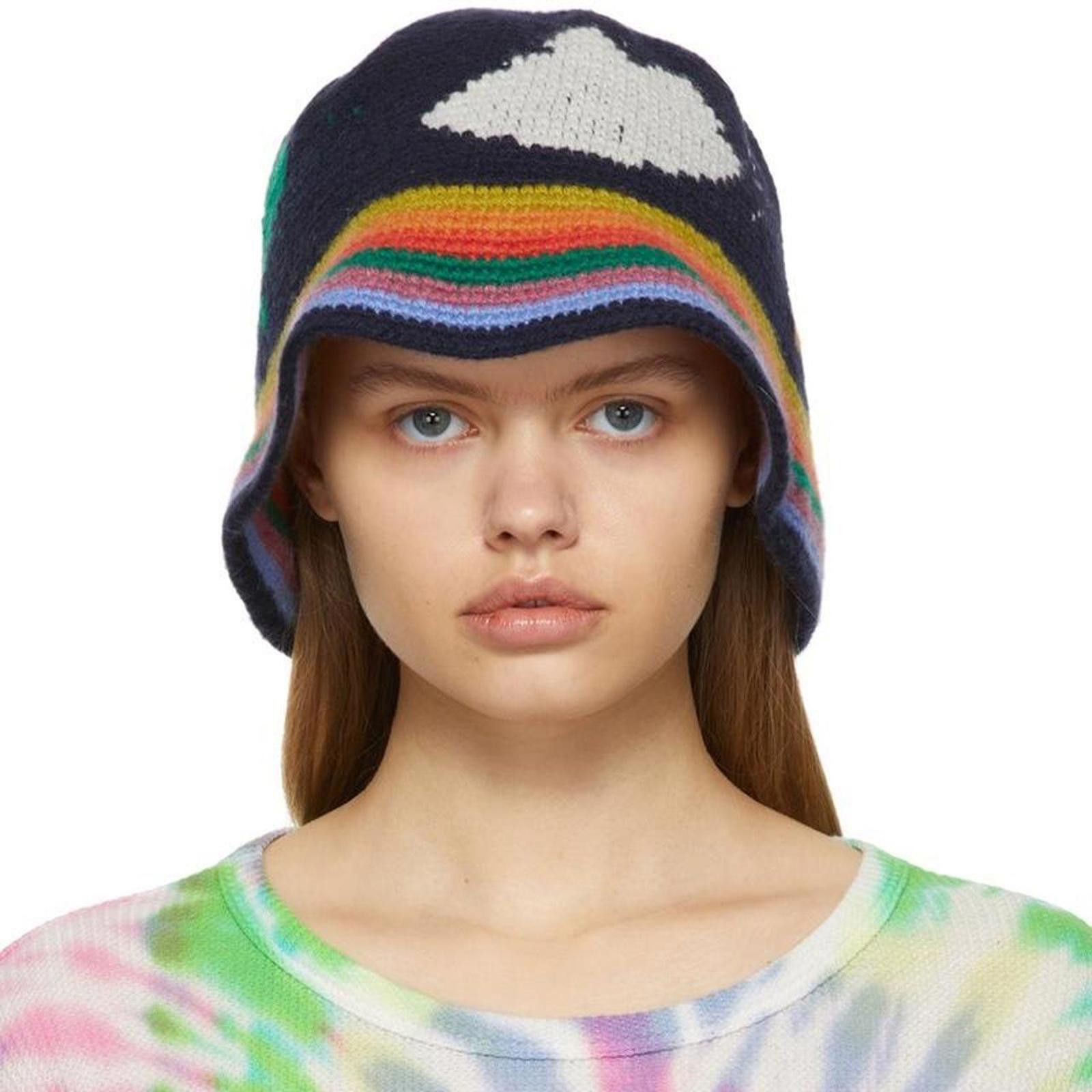 The Elder Statesman The Elder Statesman Mushroom Bucket Hat Size ONE SIZE - 5 Thumbnail