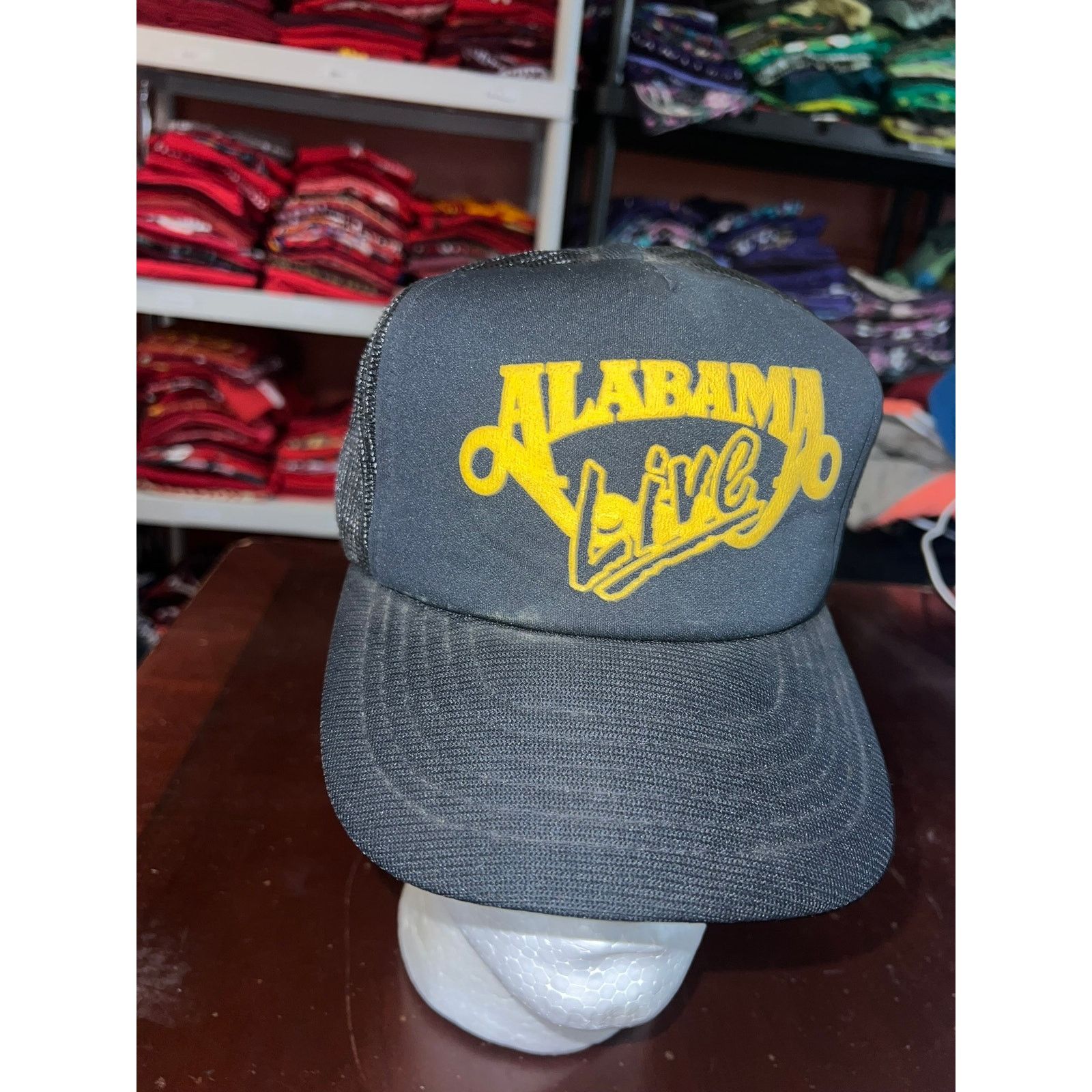 Vintage Vintage Alabama Band Hat Live Tour Concert Trucker Cap VTG Size ONE SIZE - 3 Thumbnail