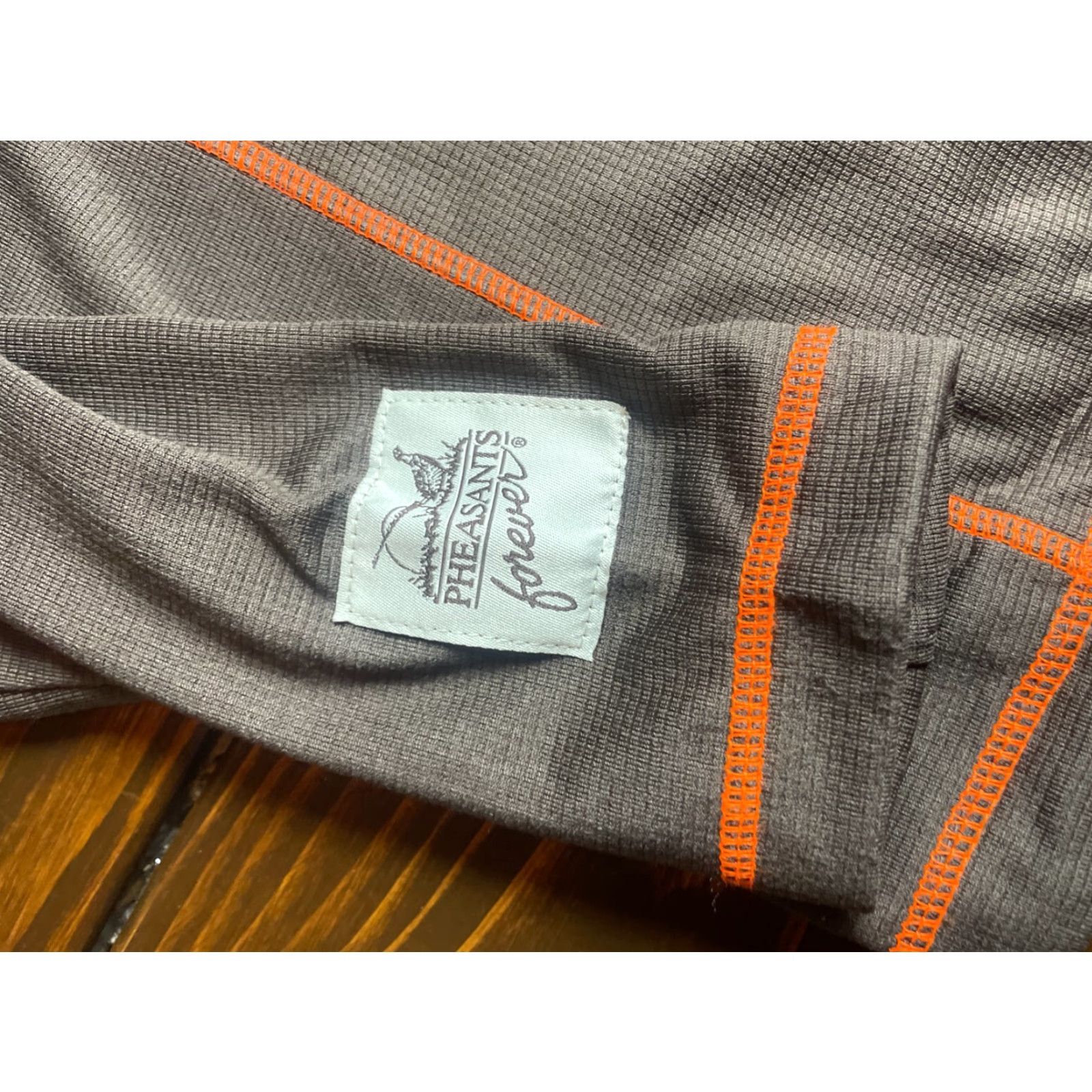 Forever 21 Pheasant Forever Sweatshirt Mens Size S Brown Quarter Zip Vertical Zip Pocket Hunting Pullover 1/4 Zip Size US M / EU 48-50 / 2 - 4 Thumbnail