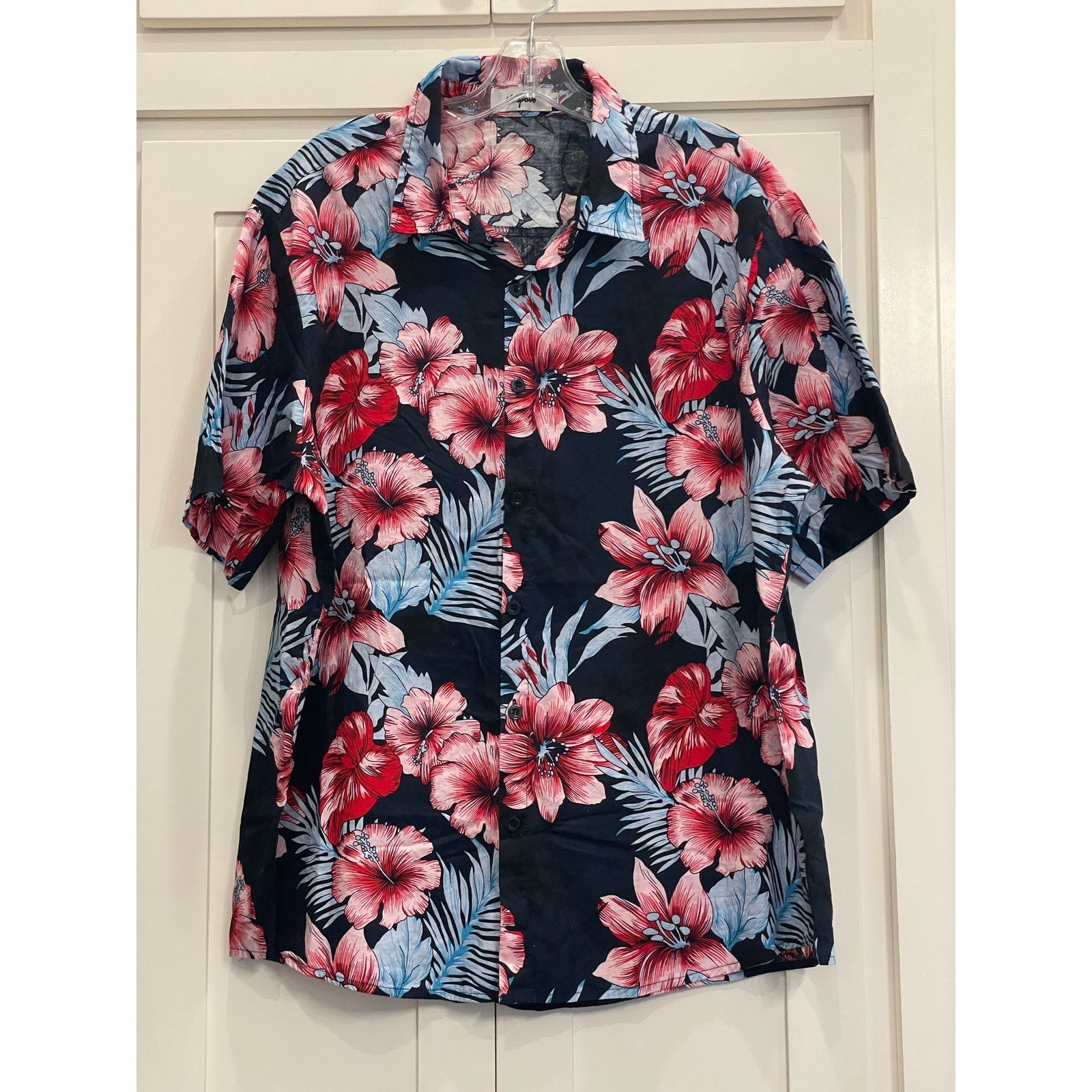 Other Vatpave 100% Cotton floral hawaiian button up XL Size US XL / EU 56 / 4 - 1 Thumbnail
