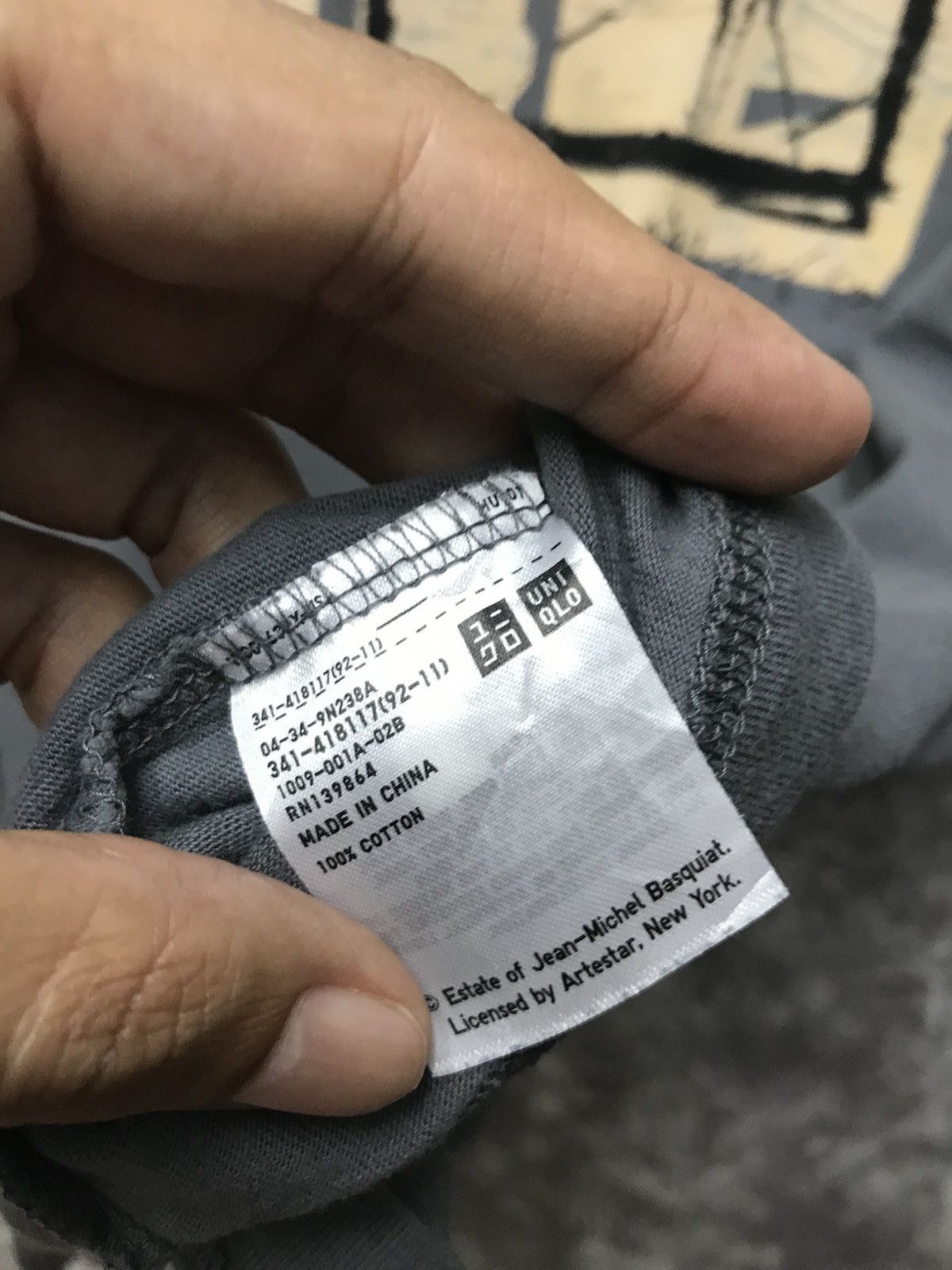 Jean-Michel Basquiat × Uniqlo Uniqlo x Jean Michel Basquiat T-shirt Size US M / EU 48-50 / 2 - 6 Thumbnail