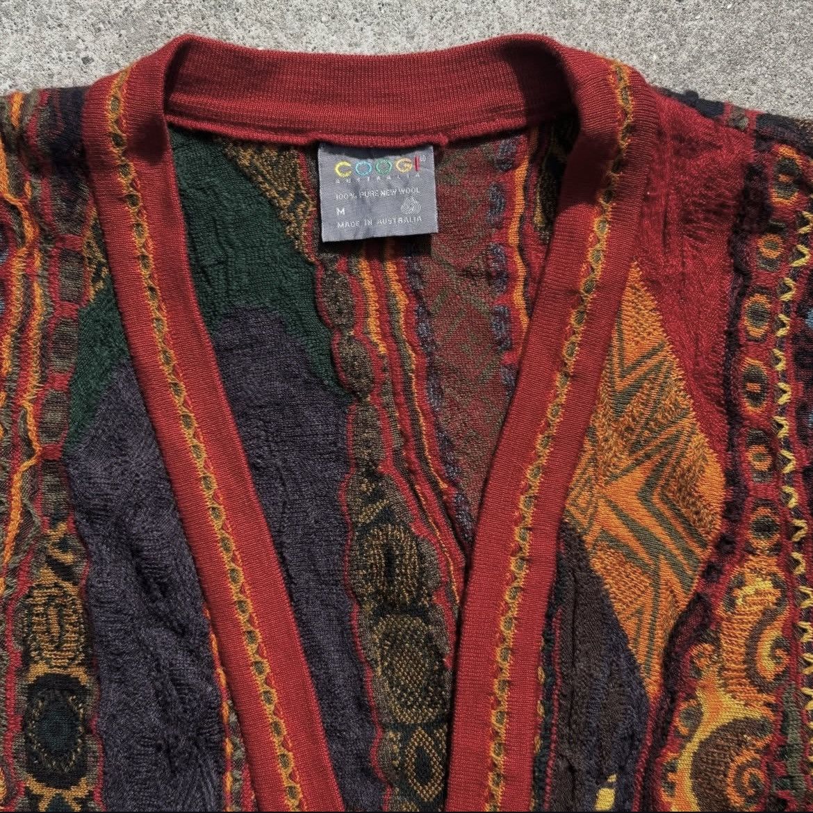 Coogi Coogi multi-coloured cardigan sweater vintage Size US M / EU 48-50 / 2 - 8 Thumbnail