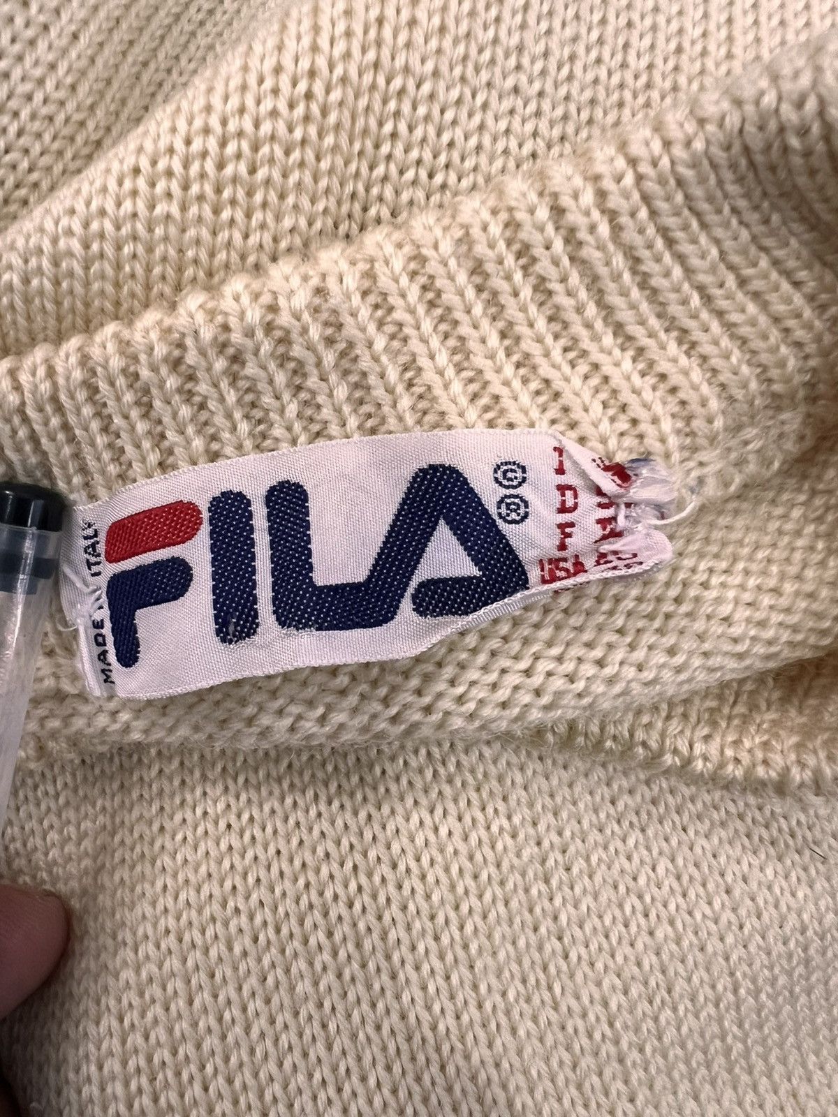 Fila × Vintage Vintage Fila Knitwear Size US M / EU 48-50 / 2 - 6 Thumbnail