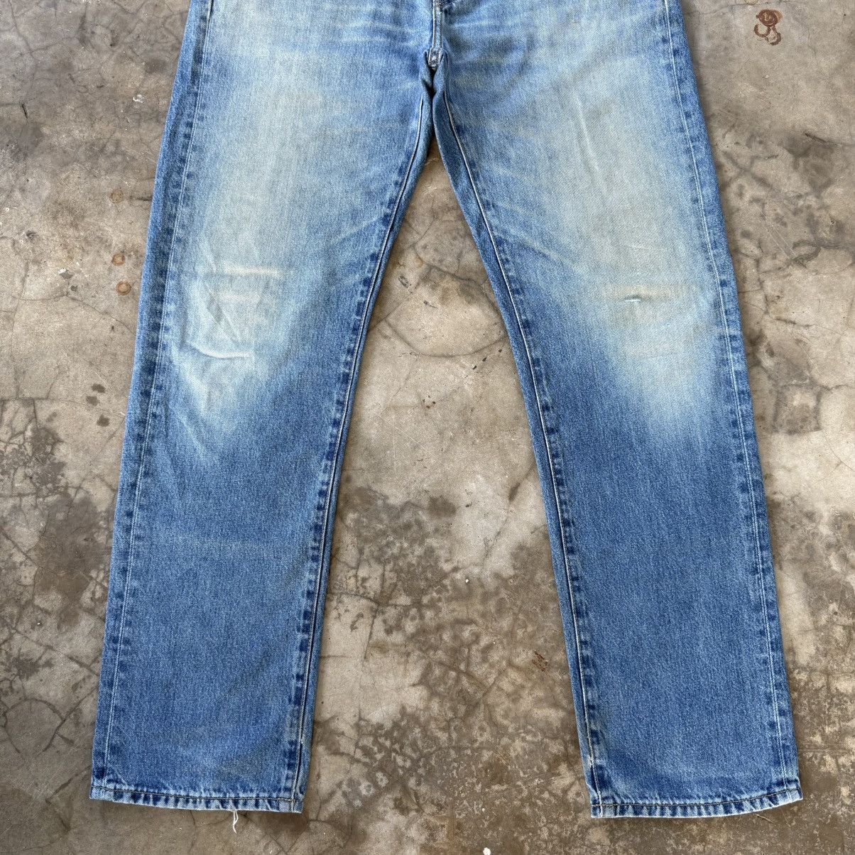 Japanese Brand W36 Vintage Japanese Faded Rusty Denim Jean Pants Size US 36 / EU 52 - 3 Thumbnail