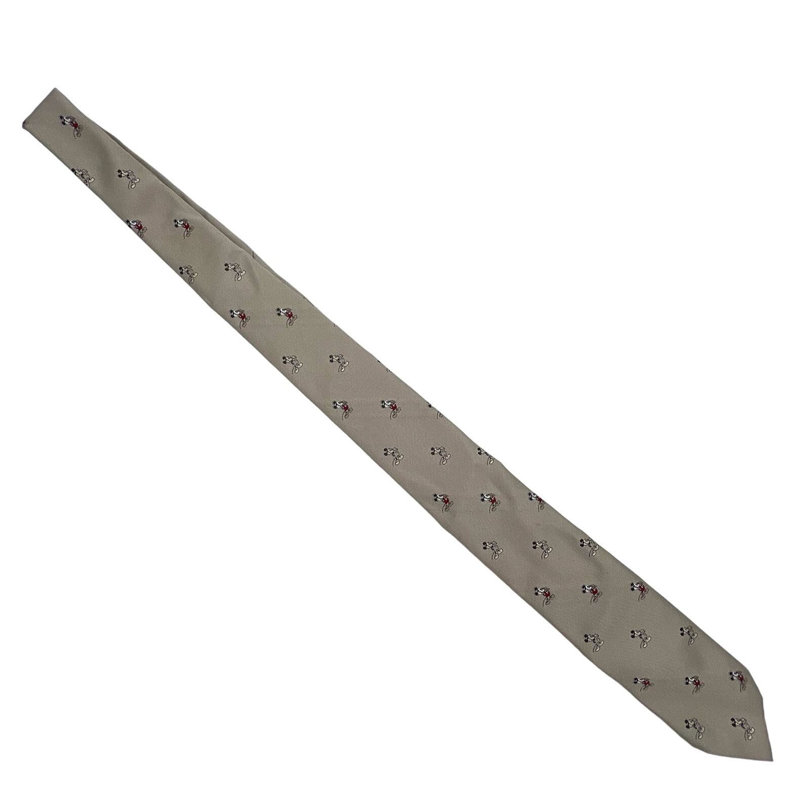 Disney Disney Balancine Mickey Mouse Tie Gray Vintage Size ONE SIZE - 2 Thumbnail