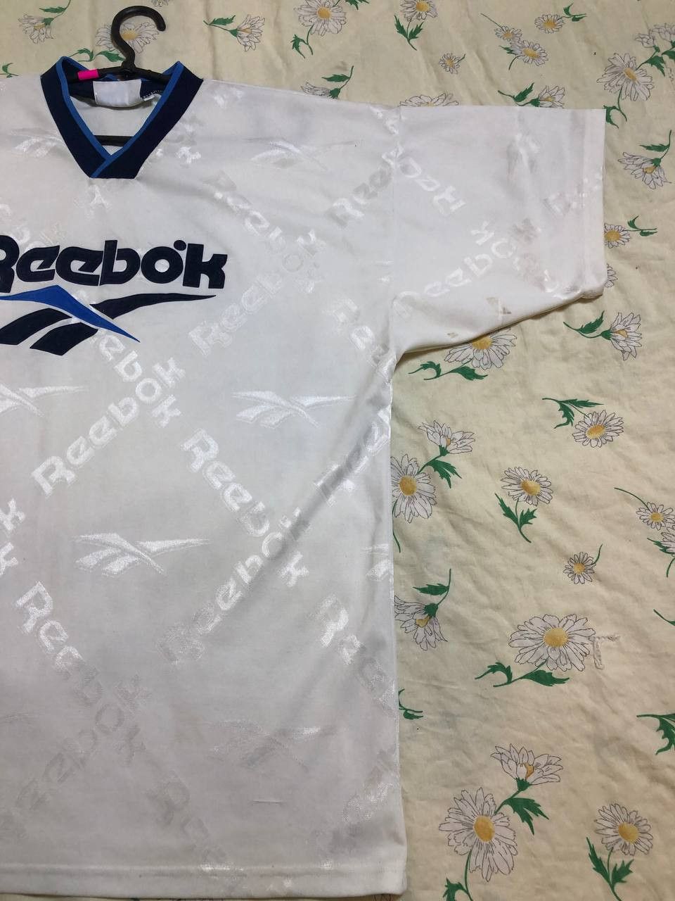 Reebok Mens Vintage T Shirt Reebok Big Logo XL Size US XL / EU 56 / 4 - 5 Thumbnail