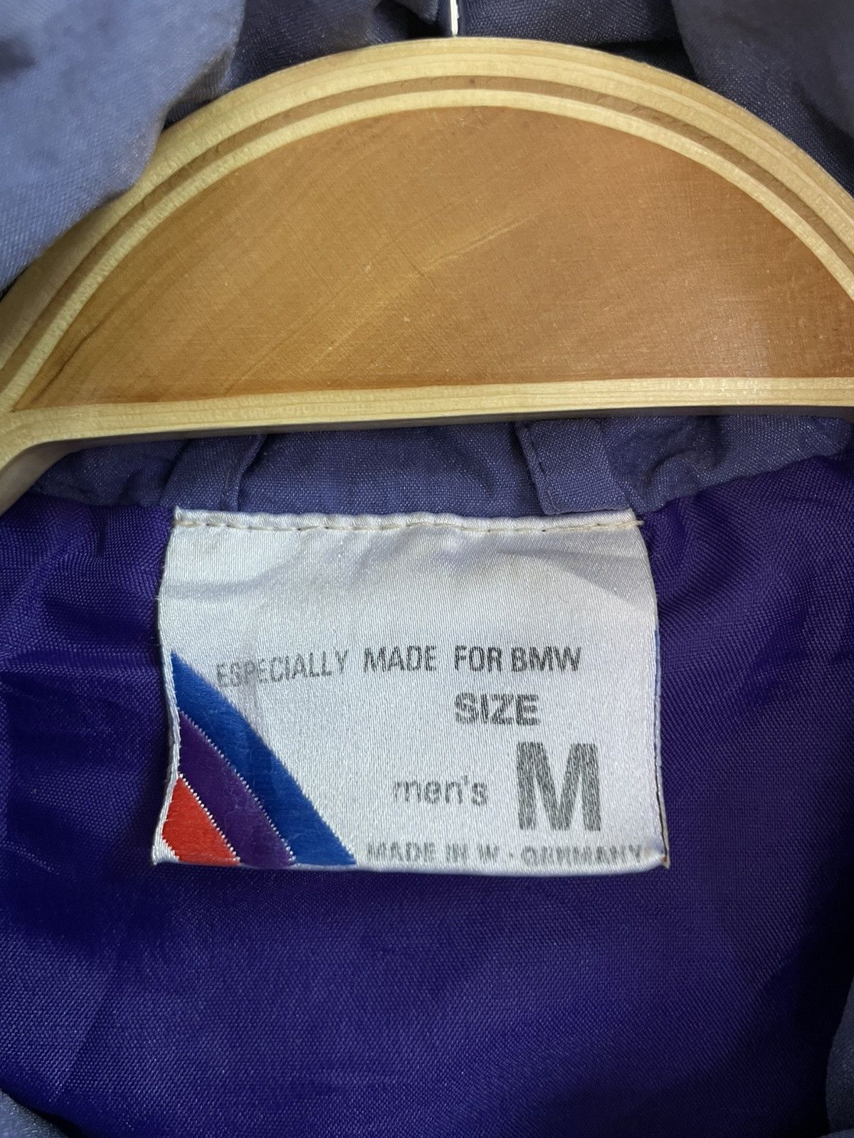 BMW Vintage 80s BMW MStyle bomber jacket zip up Size US M / EU 48-50 / 2 - 10 Thumbnail