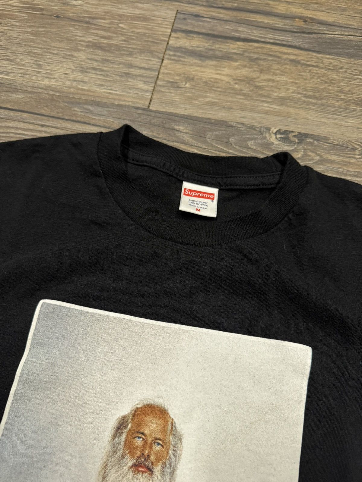 Supreme SUPREME FW21 RICK RUBIN BLACK TEE Size US M / EU 48-50 / 2 - 3 Thumbnail