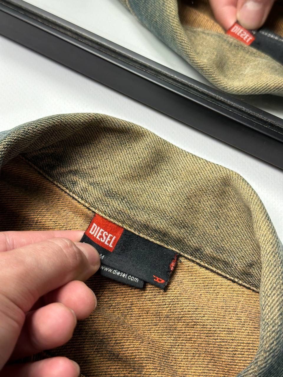 Diesel Diesel 00s Vintage Japanese Streetwear Washed Boxy Jacket🔥 Size M / US 6-8 / IT 42-44 - 7 Thumbnail