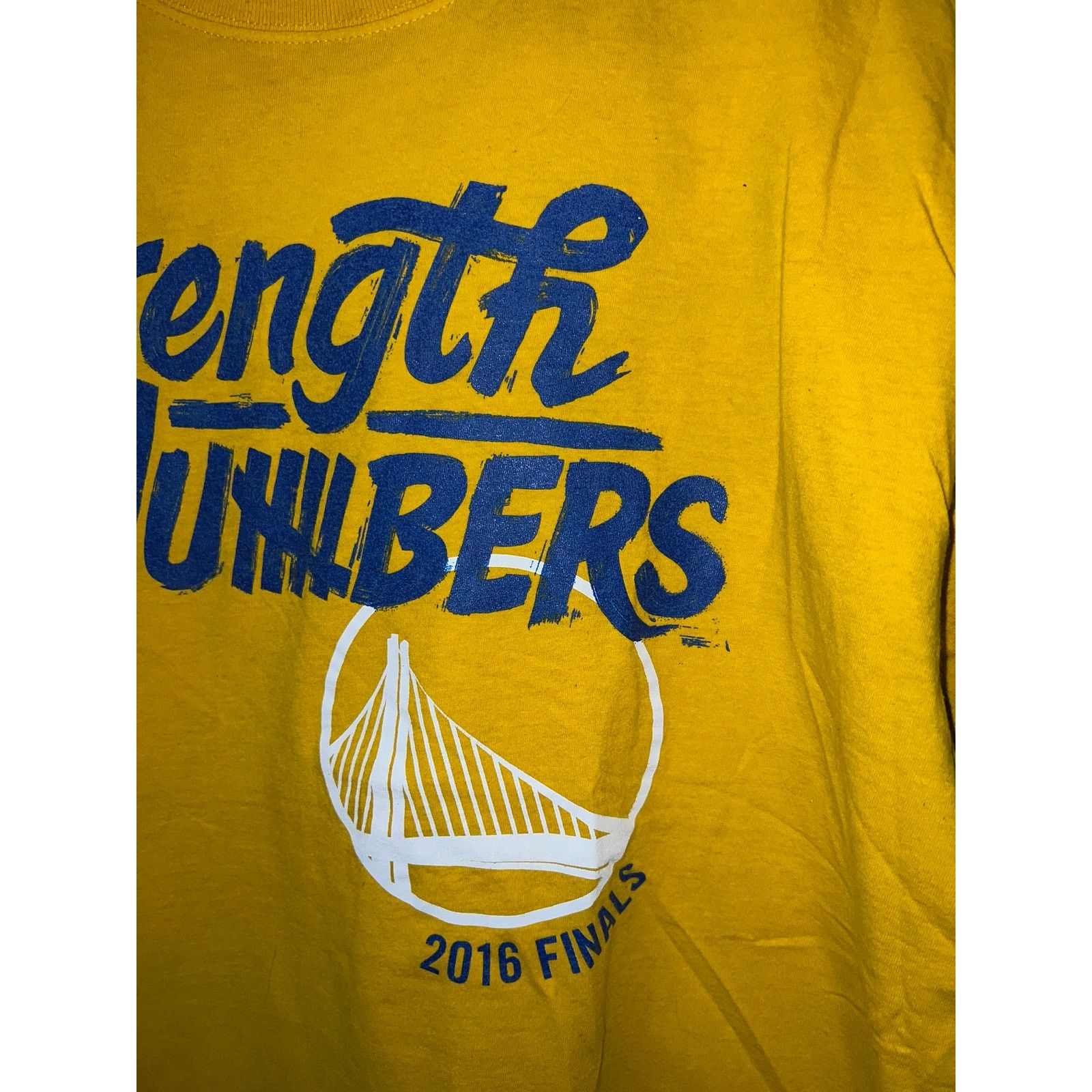 NBA NBA Finals Golden State Warriors Shirt Tee Stained 2016 XL Size US XL / EU 56 / 4 - 3 Thumbnail