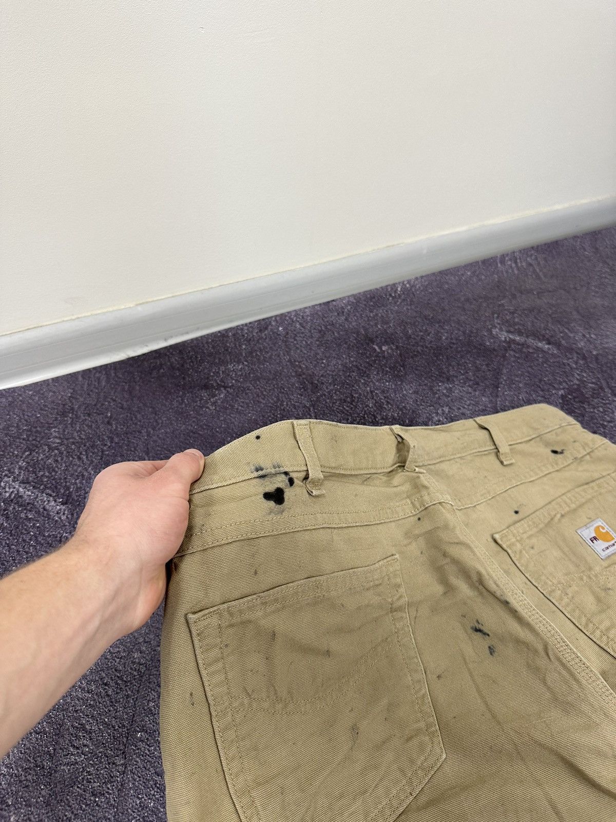 Carhartt Vintage Carhartt Flame Resistant Distressed USA Work Pants Size US 36 / EU 52 - 7 Thumbnail