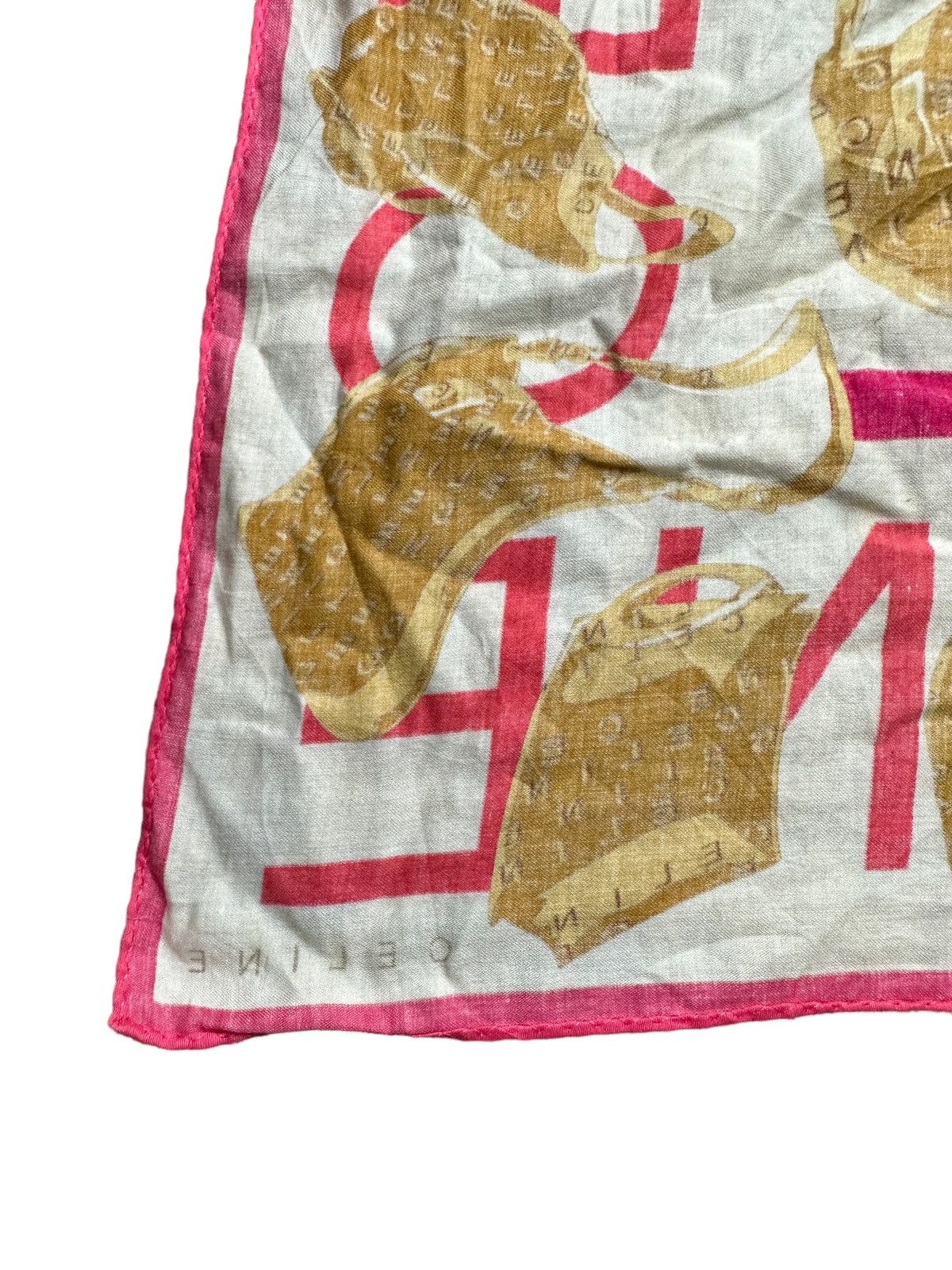 Vintage Celine Handkerchief Neckerchief Bandana