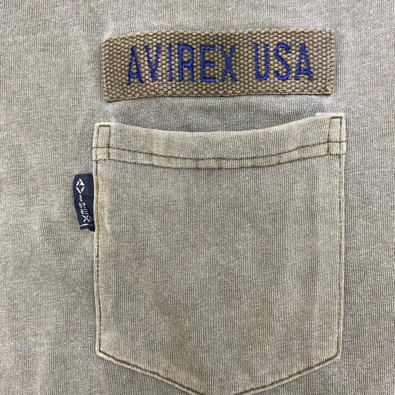 Avirex RARE💥 Avirex Multi Pocket T-shirt Natural Faded G.O.A Style Size US M / EU 48-50 / 2 - 8 Thumbnail