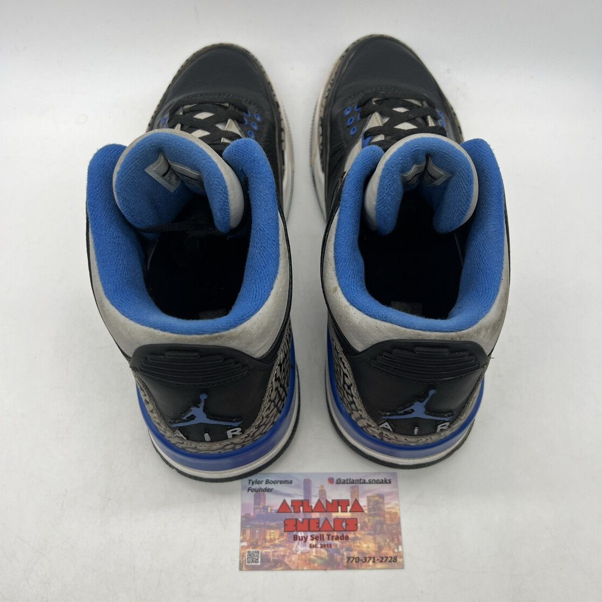 Jordan Brand Air Jordan 3 sport blue Size US 10.5 / EU 43-44 - 6 Thumbnail