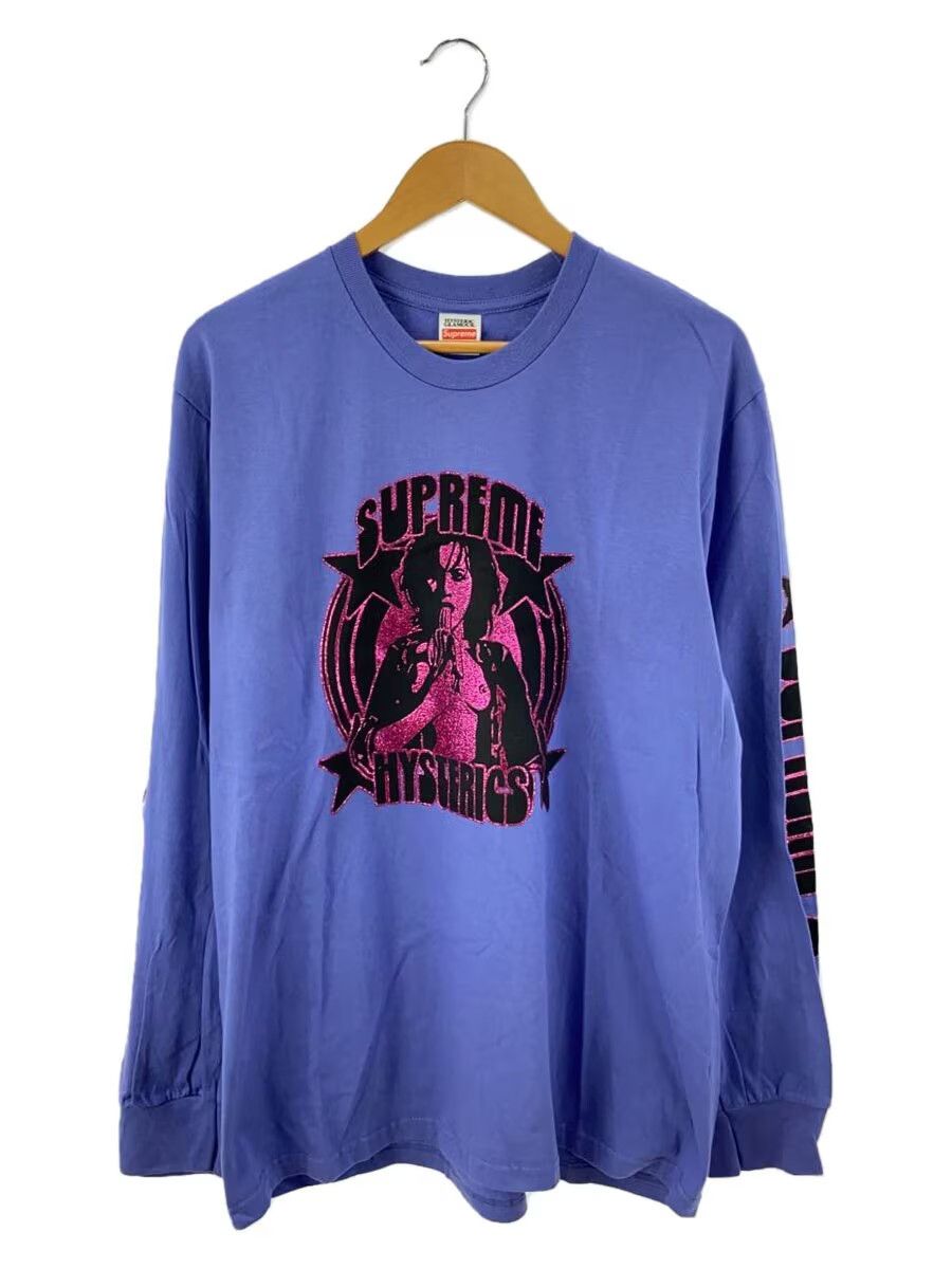 【Supreme x Hysteric Glamour】Mesh Long Sleeve Top★Purple★ Buy Supreme x HYSTERIC GLAMOUR Mesh Long-Sleeve Top 'Purple