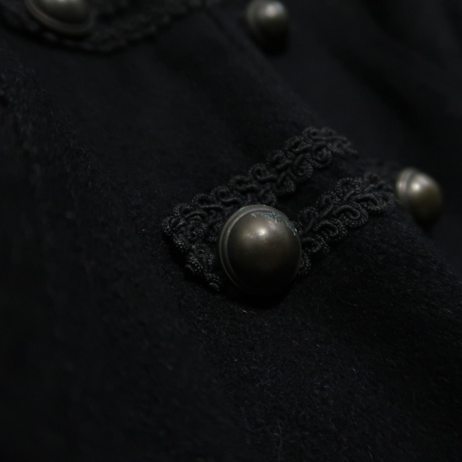 14th Addiction 2000s PPFM - Napoleon Wool Jacket Detachable Fur Size US S / EU 44-46 / 1 - 11 Thumbnail