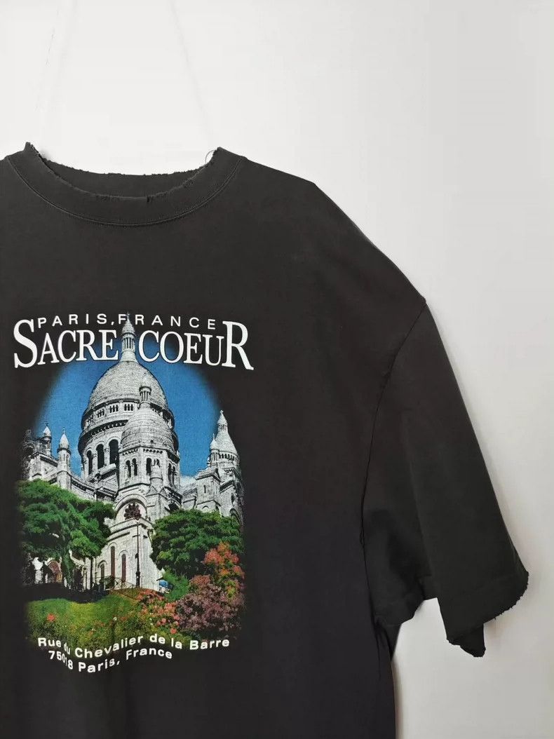 Balenciaga Balenciaga Logo Letter Pattern Printed Short Sleeve Loose Size US XS / EU 42 / 0 - 3 Thumbnail
