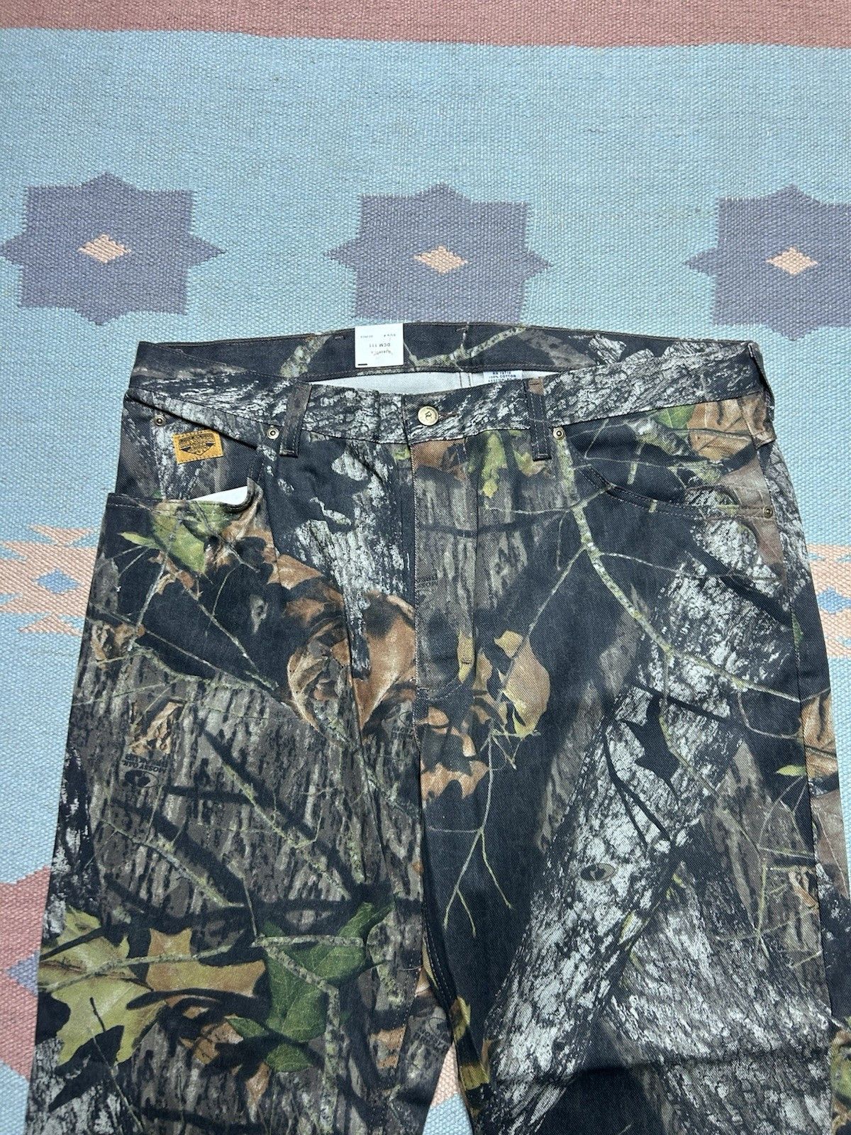 Vintage NEW Vintage diamond cut jeans mossy oak camo NWT men’s 38x30 Size US 38 / EU 54 - 7 Thumbnail