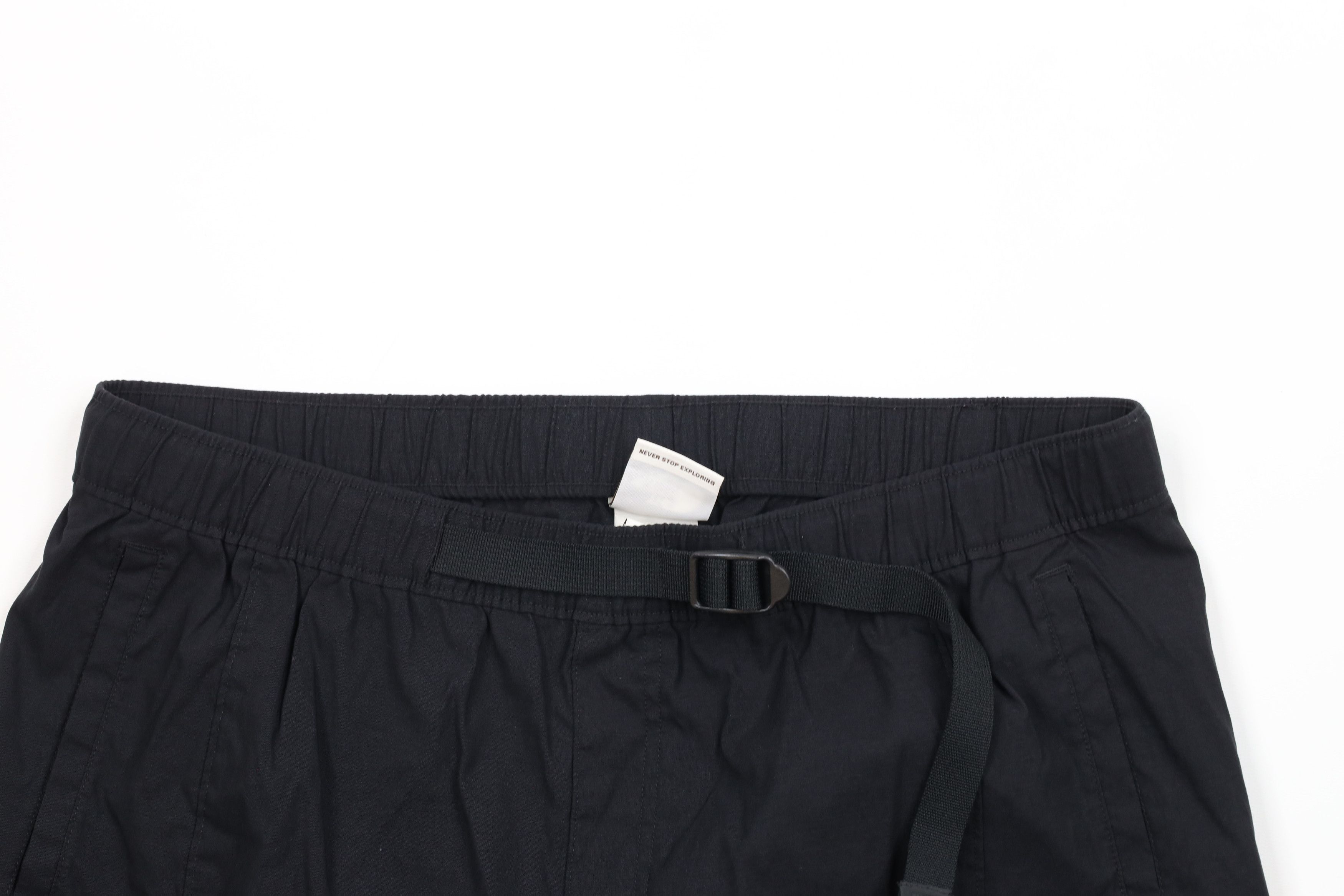The North Face × Vintage The North Face Out Belted Above Knee Cargo Shorts Black Size US 34 / EU 50 - 2 Thumbnail