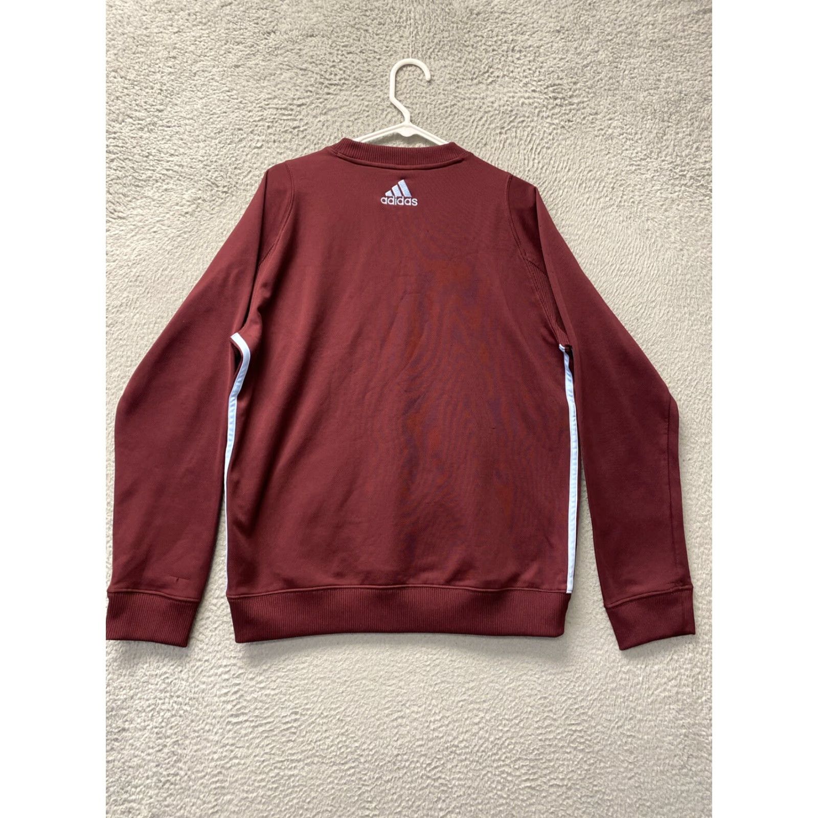 Adidas Adidas Colorado Rapids Sweatshirt L Maroon Crew Neck Fleece Soccer/MLS/Football Pullover Men Size US L / EU 52-54 / 3 - 7 Thumbnail