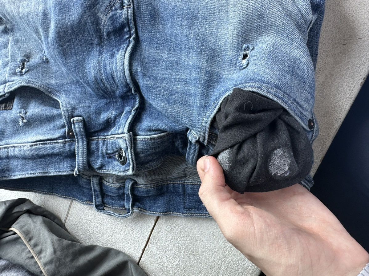 G-Star 🚨PUNK G STAR OPIUM SKINNY 96 BLUE MENS JEANS Y2k BIKER Size US 32 / EU 48 - 4 Thumbnail